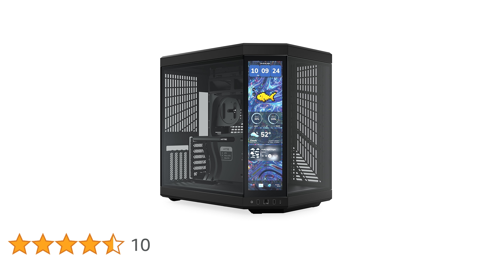 Amazon | HYTE Y70 Touch Infinite Black | HYTE | PCケース 通販