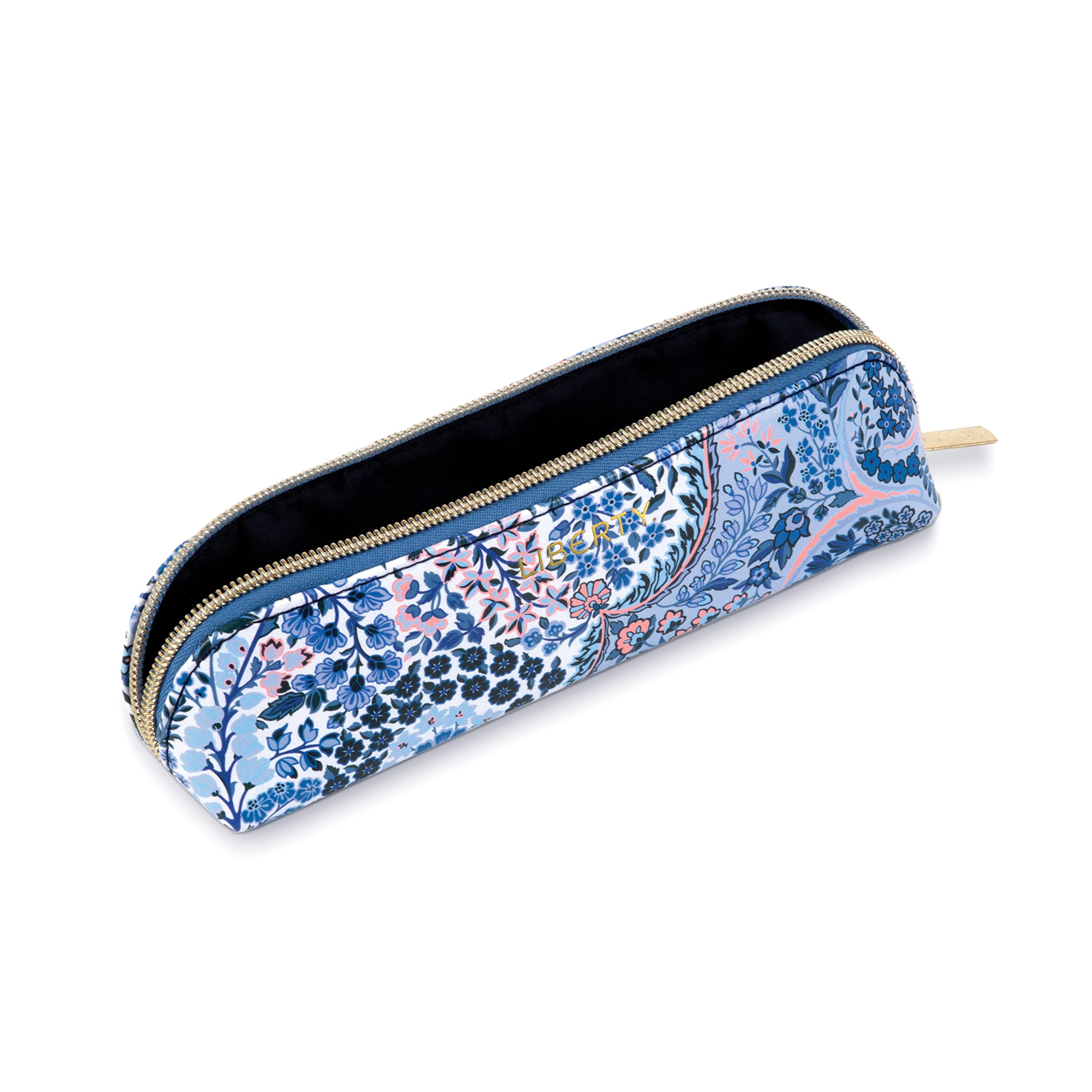 Liberty Tanjore Gardens Pencil Case, Gold - Image 2