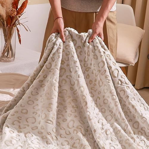 Miniatura 6 de Bonita manta suave de franela para todas las estaciones, para el sofá, acogedora manta de viaje y mantas de felpa cálida para hija, adultos,