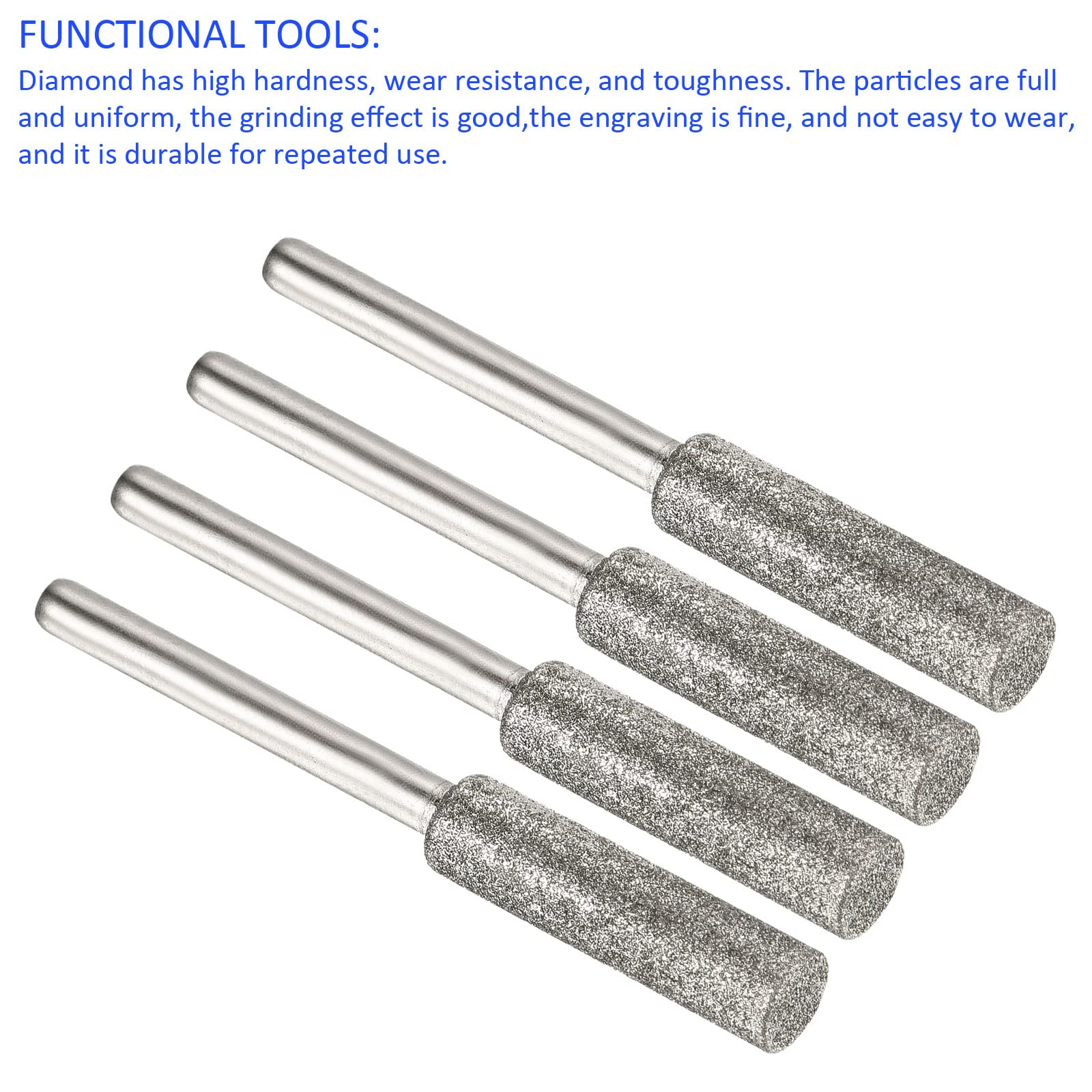 M METERXITY 8 Pack Diamond Chainsaw Sharpener - Image 4