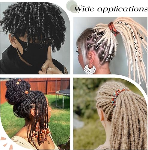 Miniatura 6 de NBEADS 9 Pcs 9 Styles Interlocking Tool for Locs, Dreadlocks Tool lnterlock Needle Tool Iron Sisterlock Crochet Tool Easyloc Hair Needle for DIY