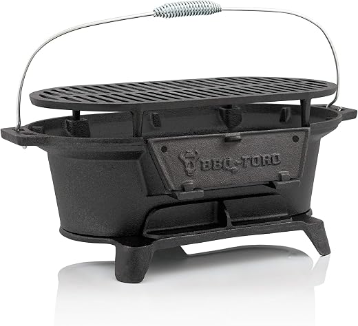 BBQ Toro Gusseisen Grilltopf 50 cm – Feuerfest