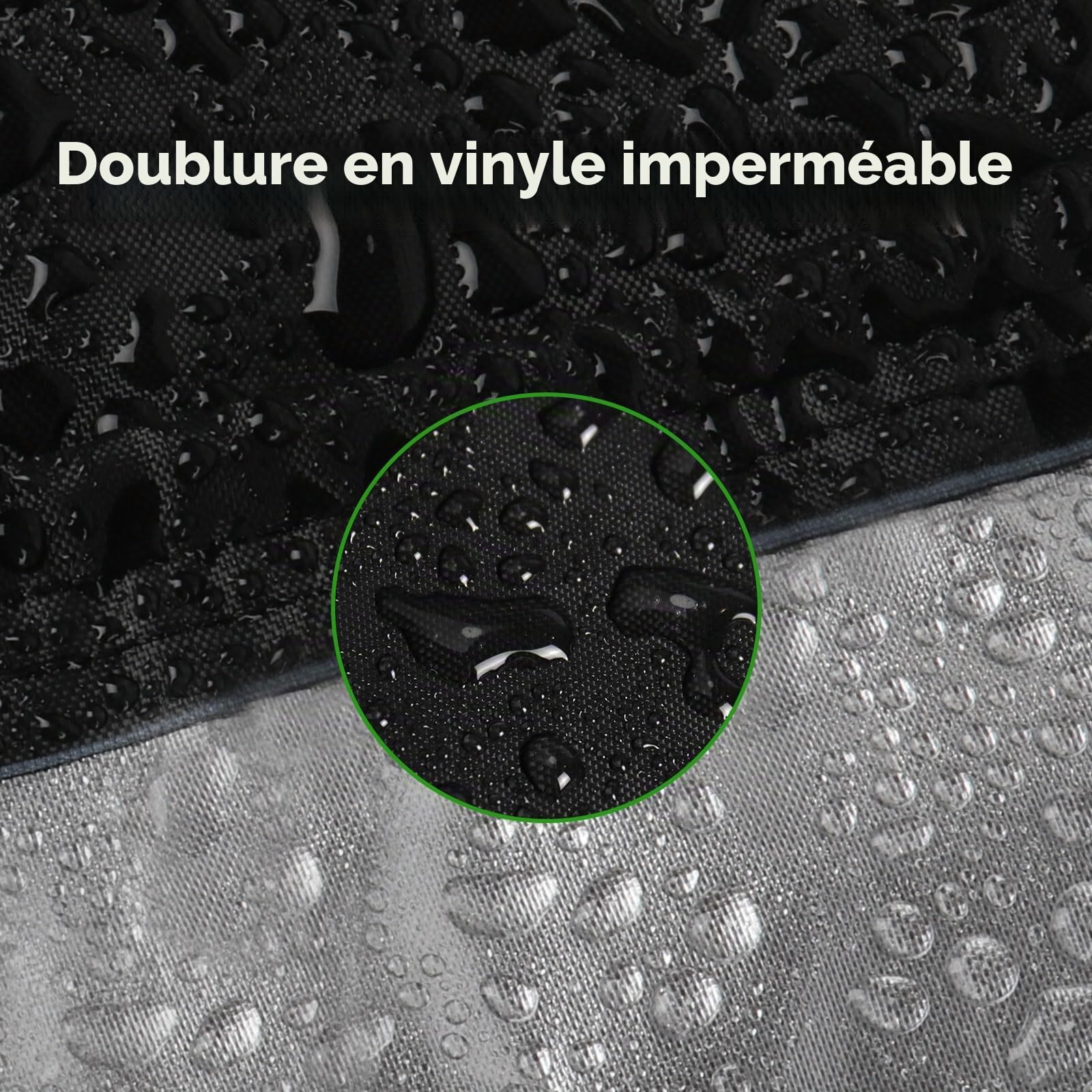 Housse imperméable et anti-poussière pour protéger les congélateurs verticaux/réfrigérateurs à boissons - Convient à la plupart des congélateurs de 8 à 12 cubes (61 x 76 x 170 cm (l x P x H)