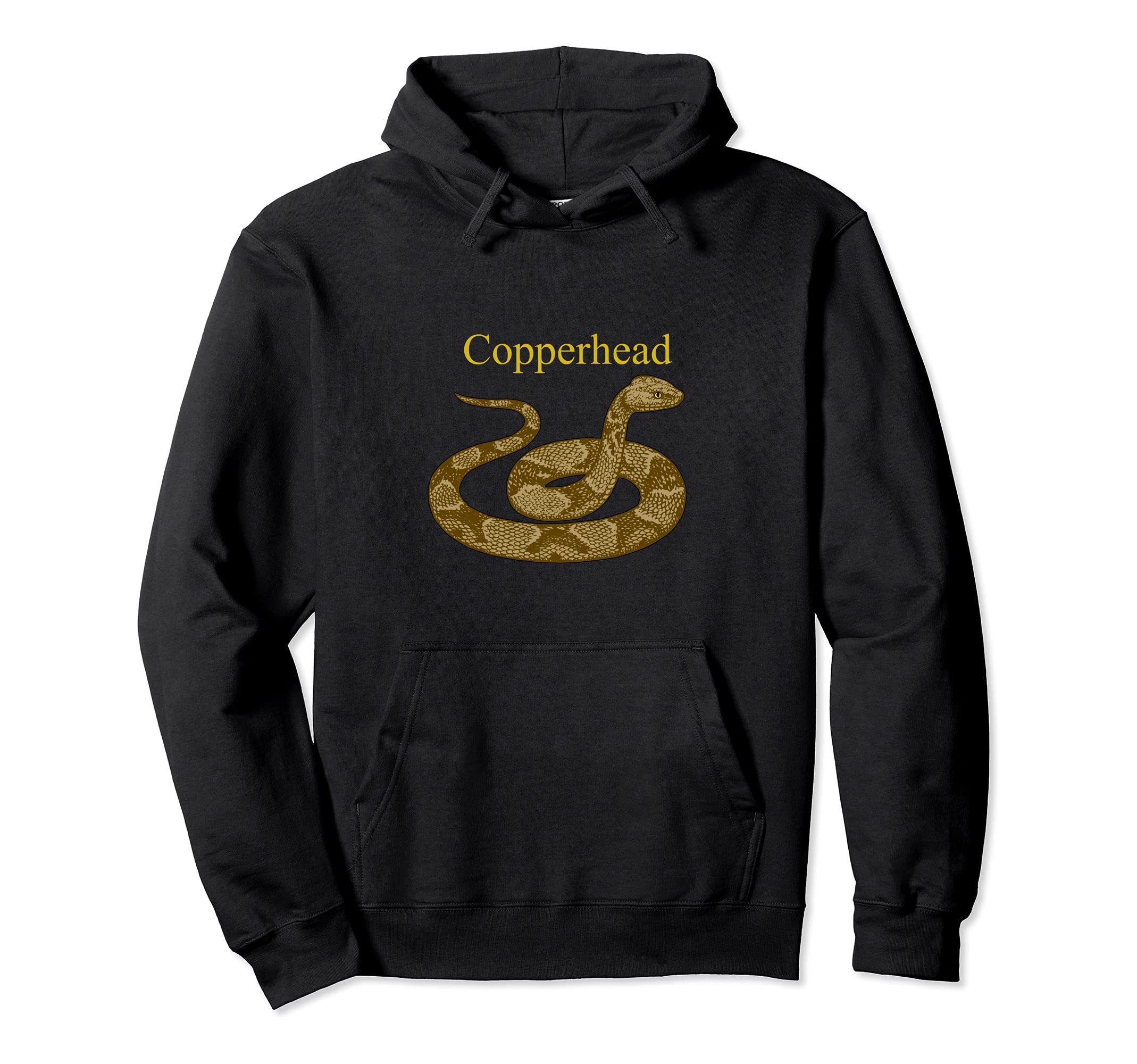 Copperhead Snake Venomous Pit Viper Pullover Hoodie