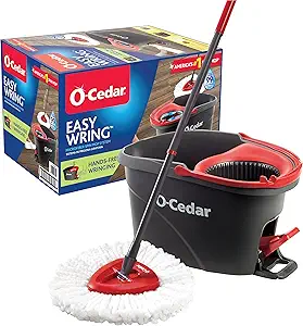 O-Cedar EasyWring Microfiber Spin Mop
