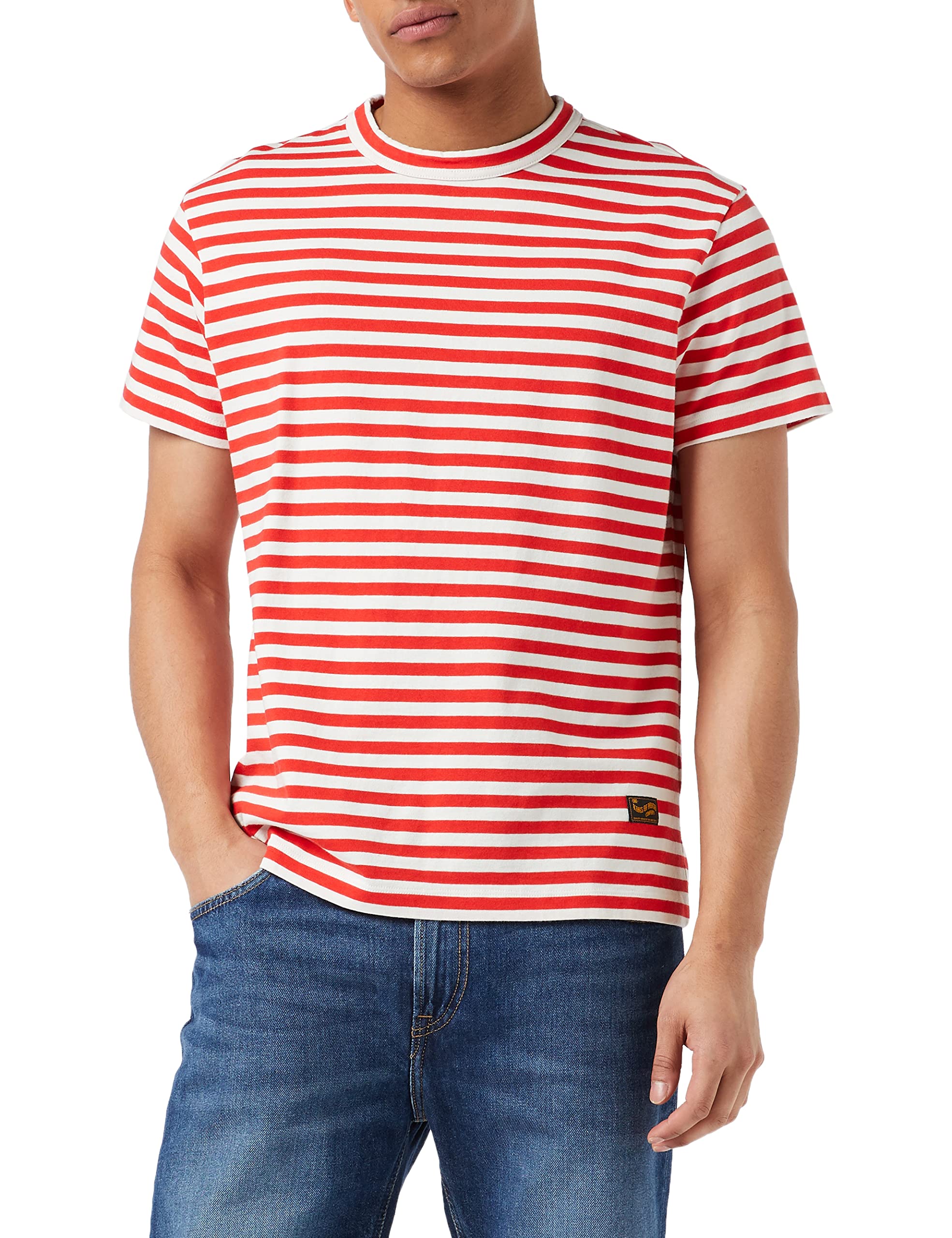 Kings of Indigo Men's Darius T-Shirt - Red - Medium