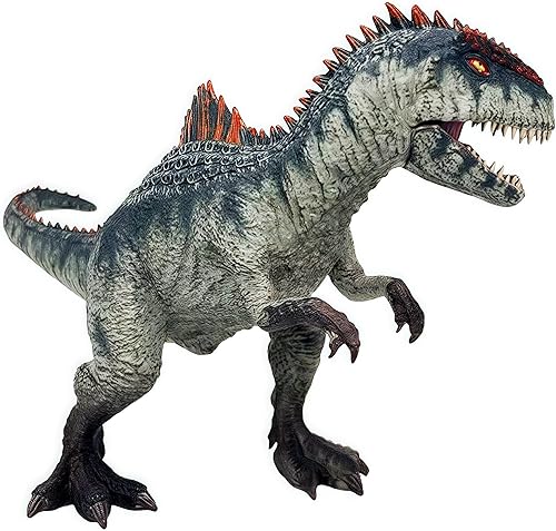 Vista 6 de Gemini&Genius Giganotosaurus - Juguete de dinosaurio para niños, juguete de dinosaurio Giganotosaurus, figura de acción de dinosaurio realista