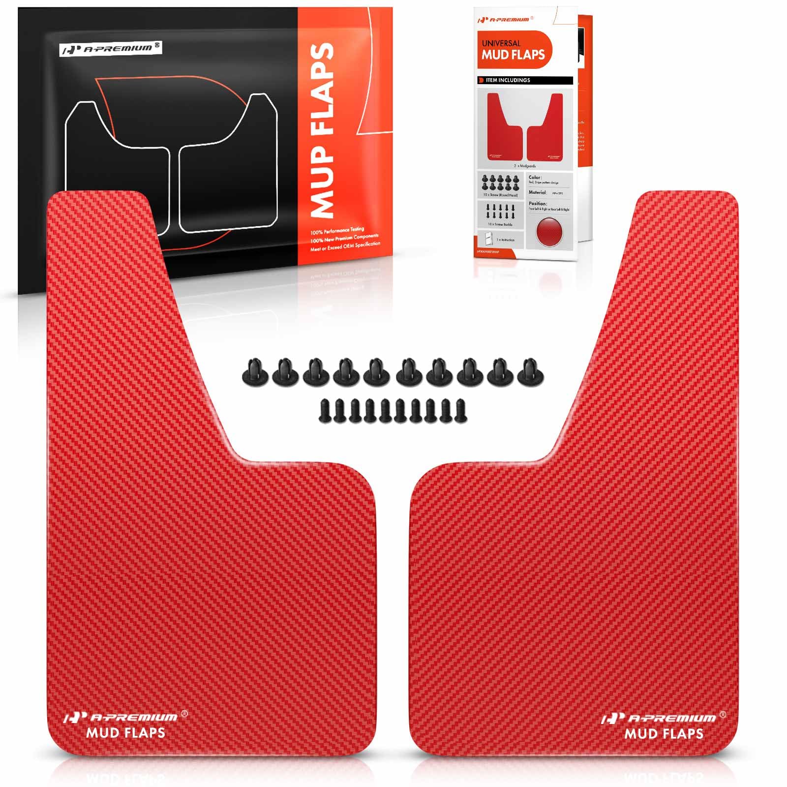 Amazon.com: A-Premium Mud Flaps, 2 Pack Universal Splash Guards