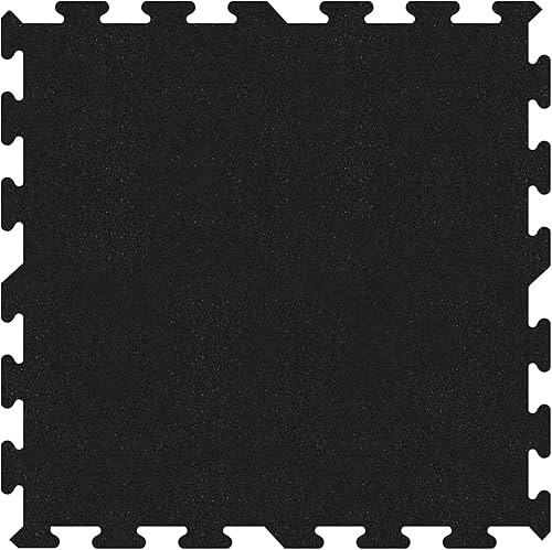 Baldosa de goma IncStores robusta de 8mm, (baldosas de 58x58cmkit de piezas para el suelo) tatami de gimnasio de goma entrelazado, para suelos de disponible en Yaxa Costa Rica