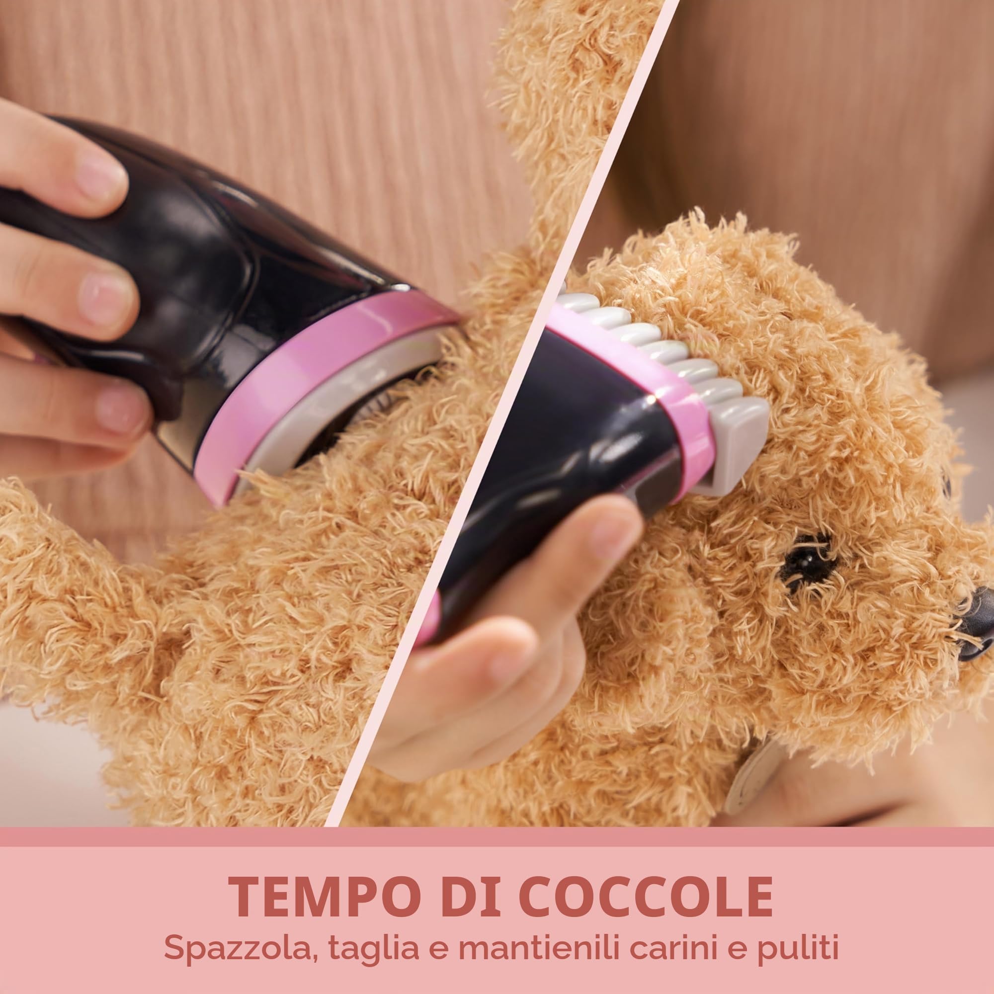 SYNCFUN Valigetta Dottore Bambini, Kit Veterinario di, Kit Dottoressa Bambina con Peluche Cane, Valigetta Dottoressa Bambina, Kit Dottore Bambino Adatto per 3 Anni +