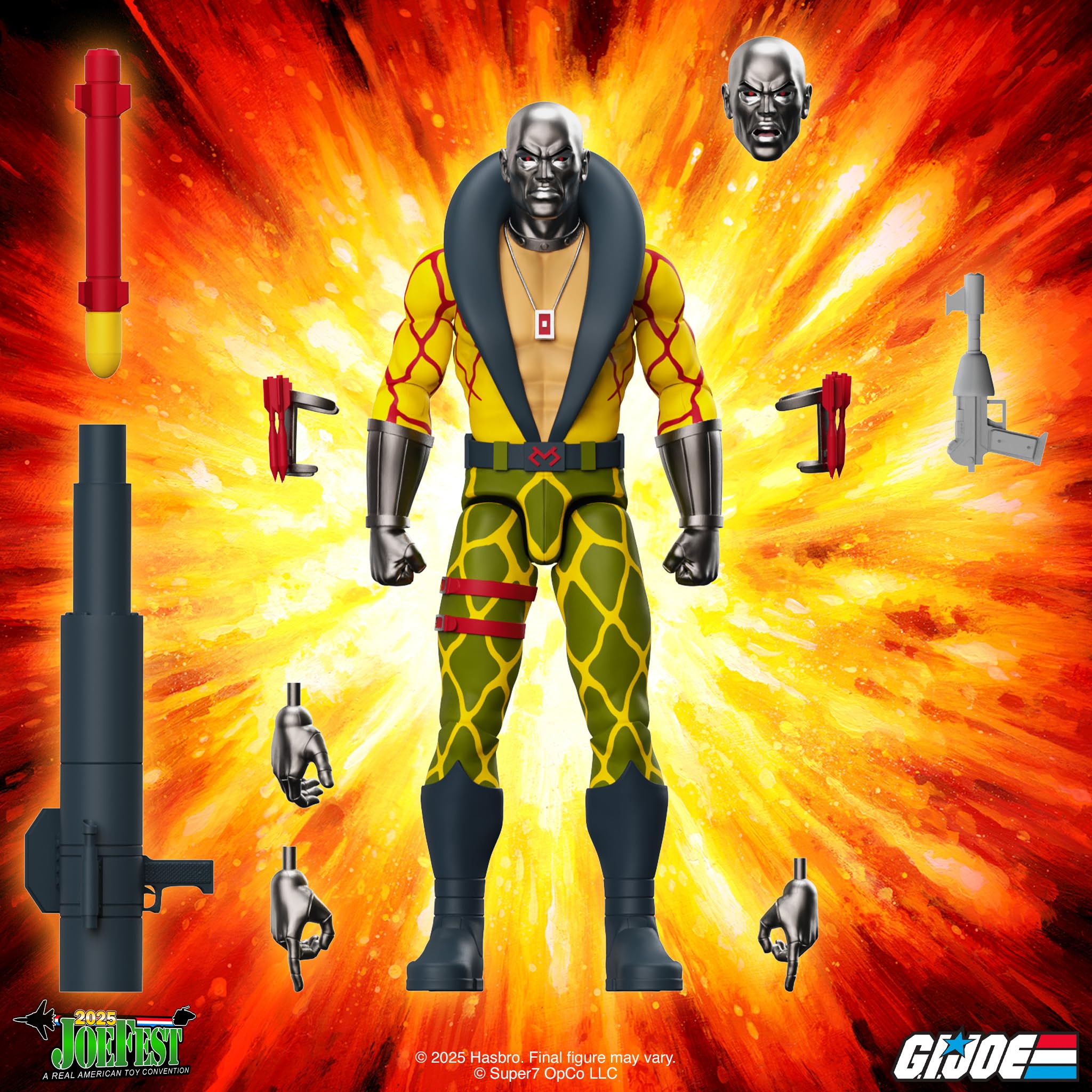 Amazon.com: Super7 ULTIMATES! G.I. Joe Destro (Python Patrol) - 7