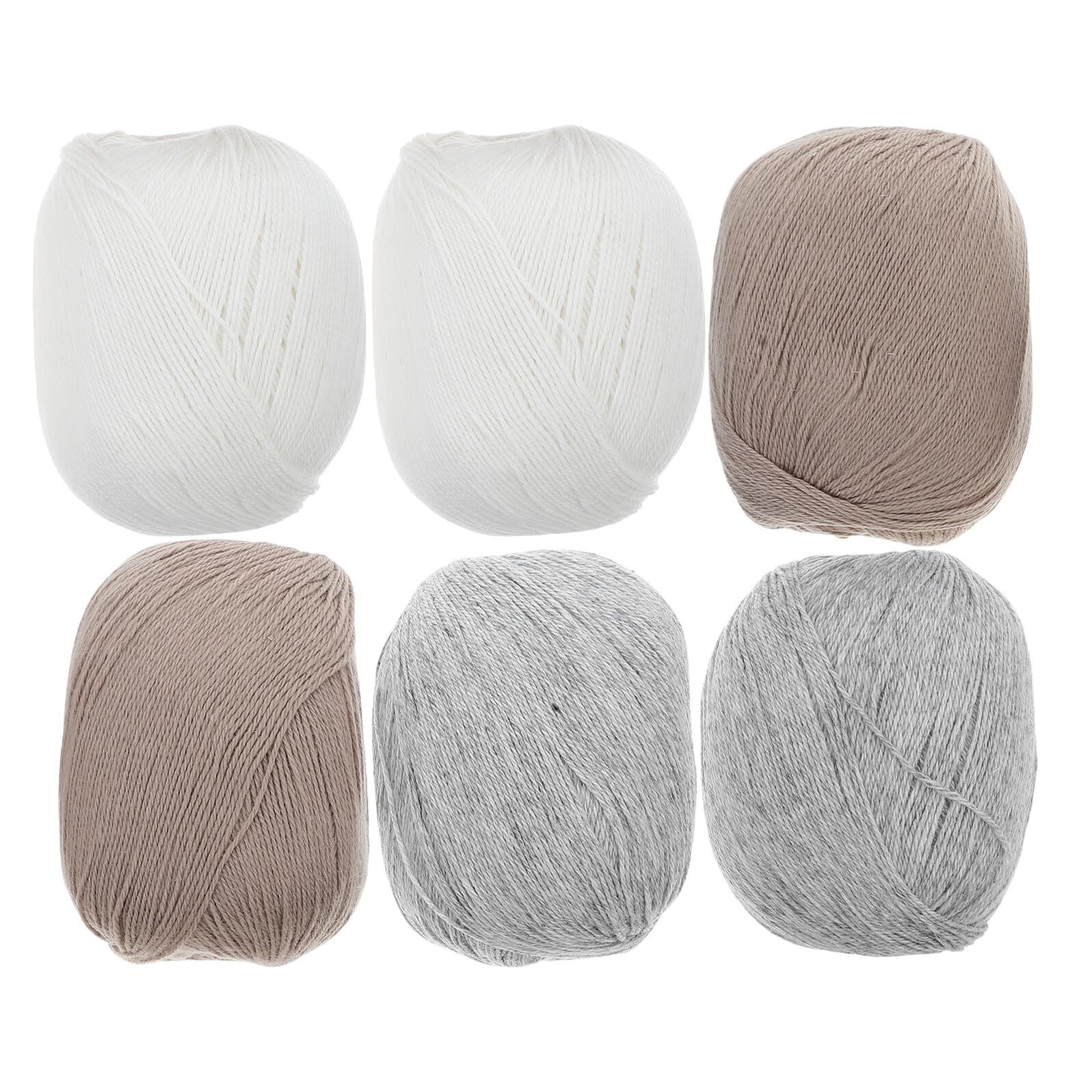 SUPVOX Gomitoli di Filato Cashmere Morbido e Caldo per Tessitura Ricamo e Uncinetto Fai da Te Lavabile in Macchina per Sciarpe Guanti e Cardigan Autunnali