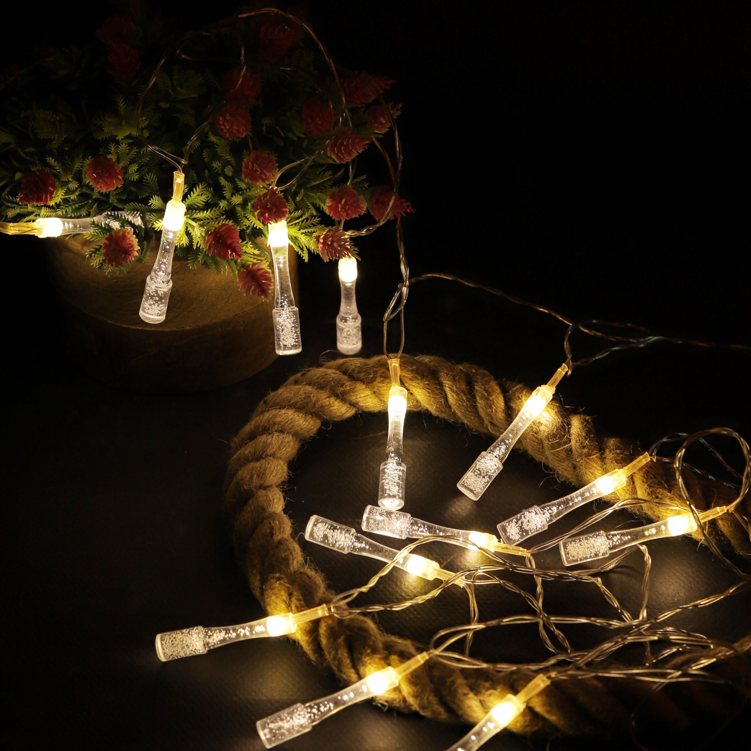Vintage LED Fairy Lights - 4 Meter Warm White -8 Vintage LED Fairy Lights - 4 Meter Warm White -8