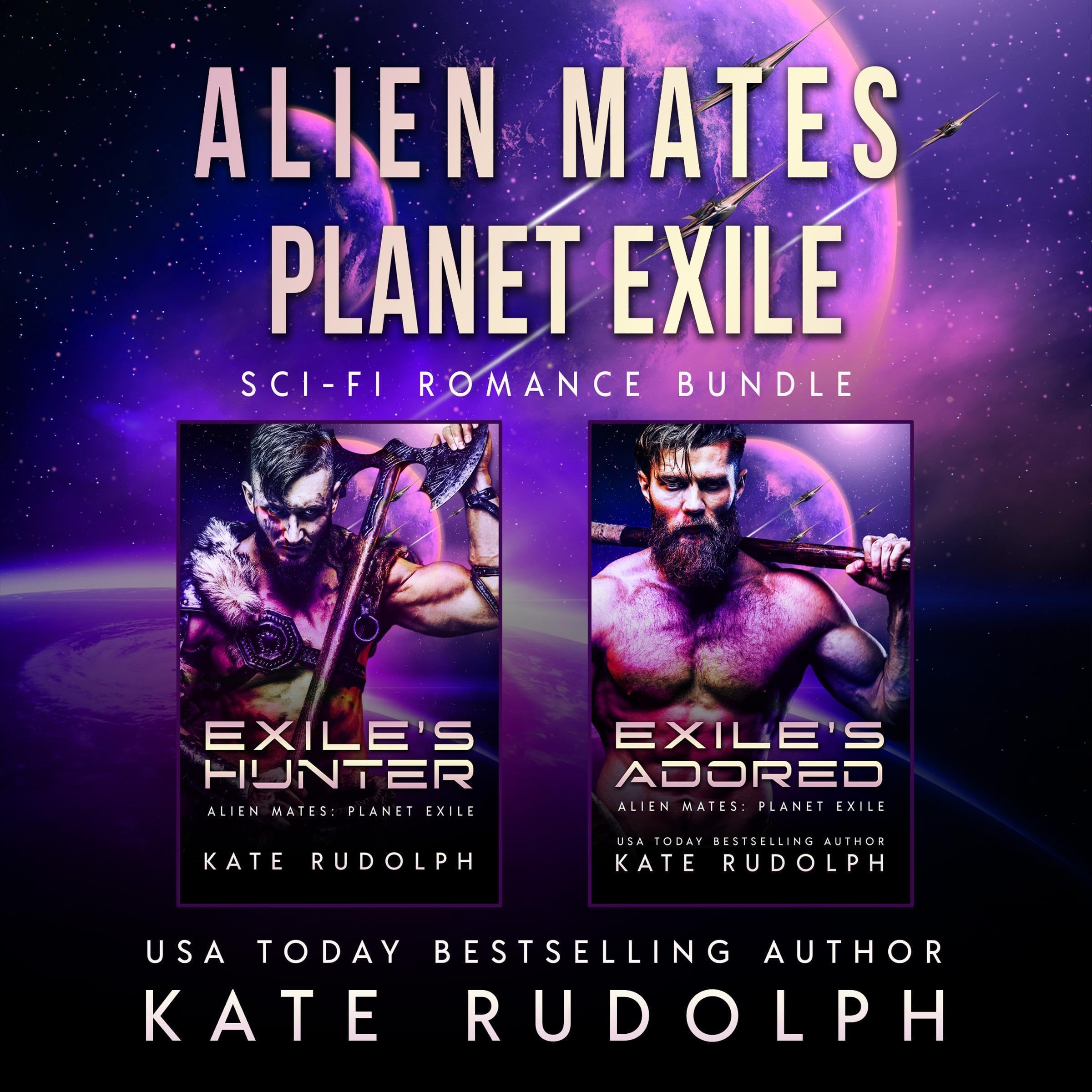Cover art for Alien Mates Planet Exile: Sci-Fi Romance Bundle