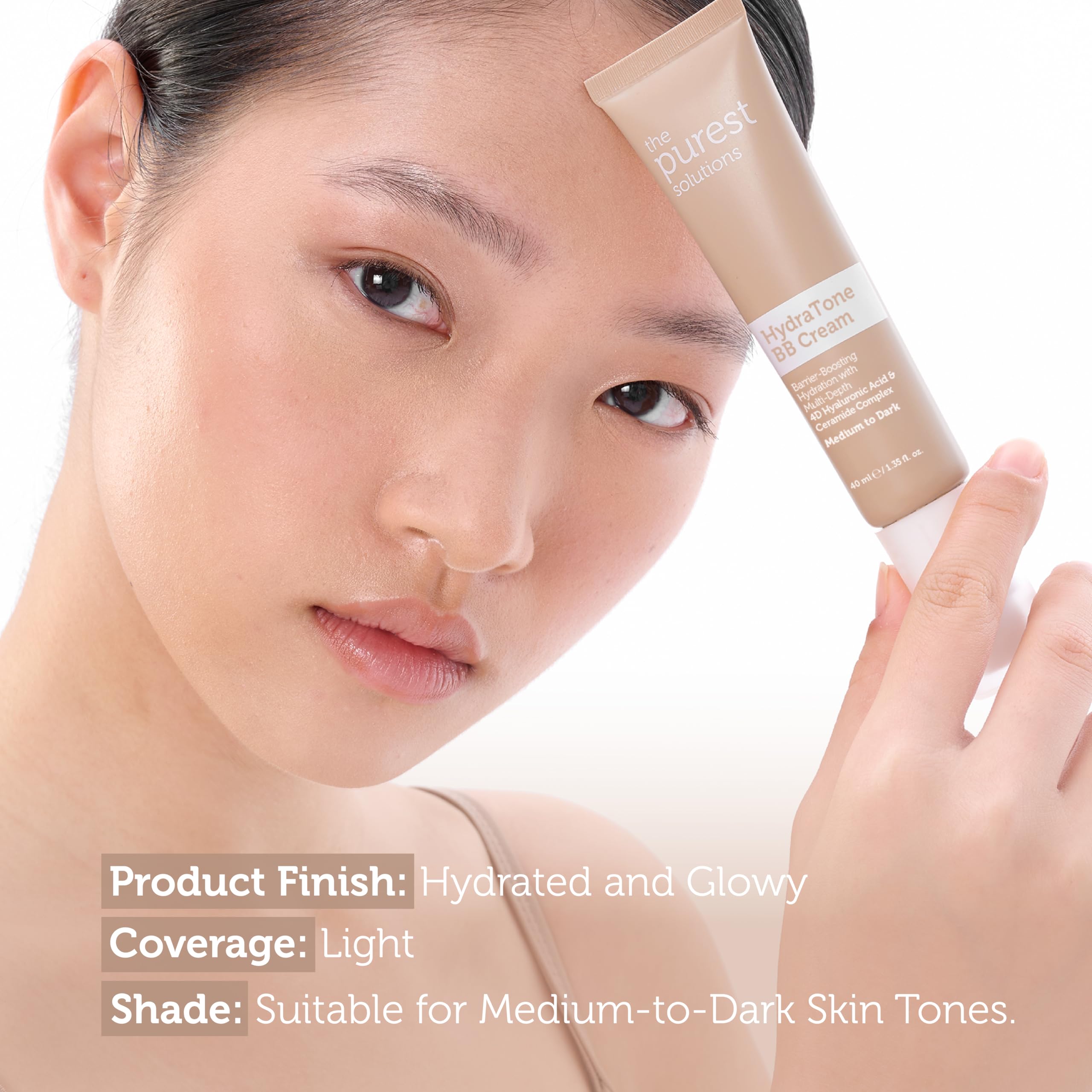 The Purest Solutions BB Cream Hydra Tone 40 ml Medium to Dark