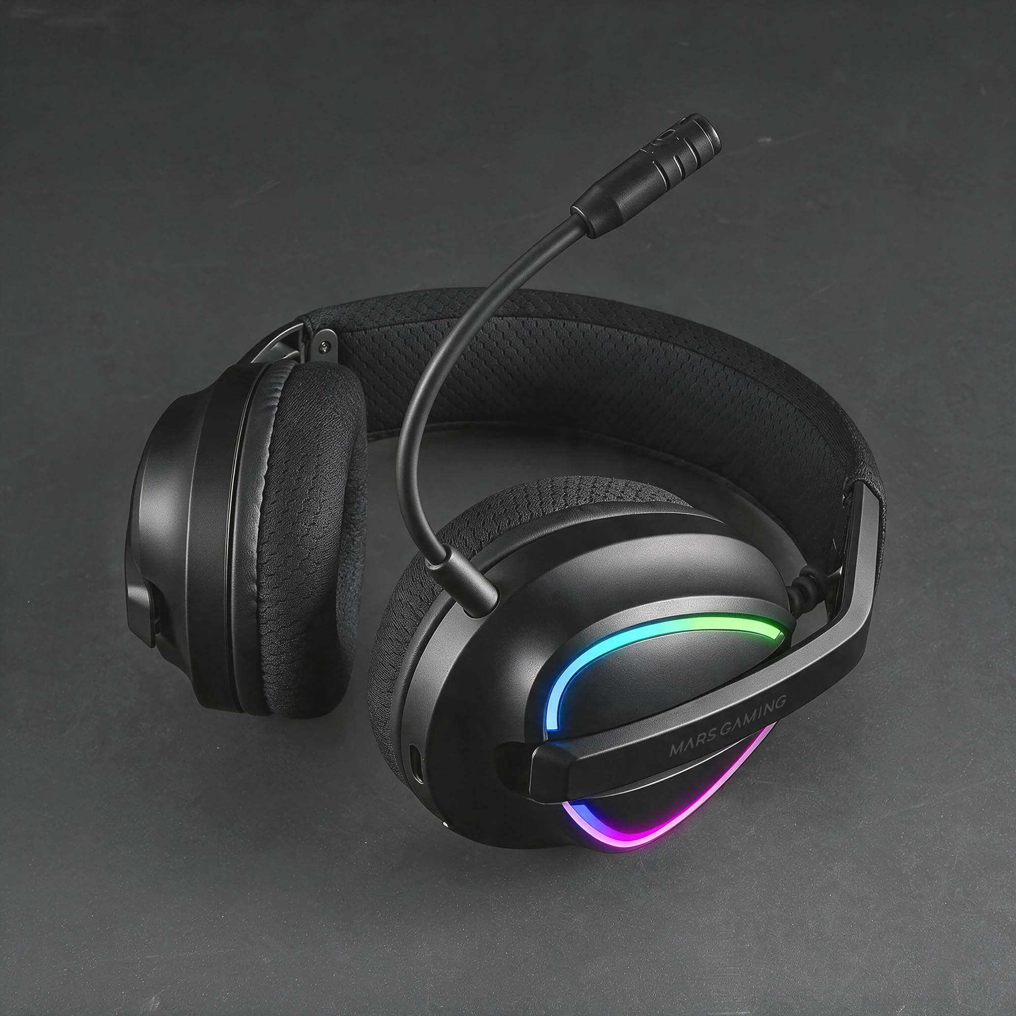 Mars Gaming MHW-QUASAR Cuffie Gaming Wireless ARGB Flow — immagine 8 di 12