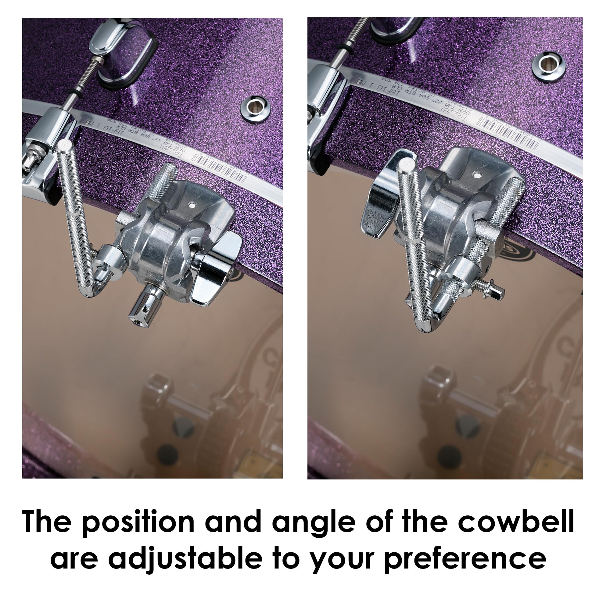 Amazon | TAMA タマ バスドラム用 カウベル・アタッチメント 回転防止