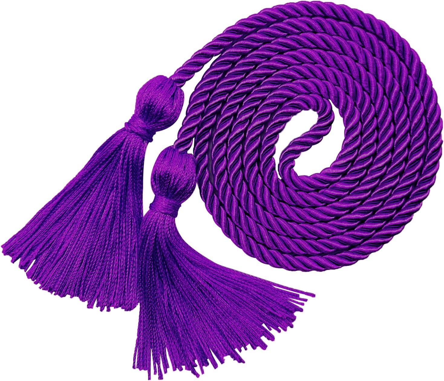 Graduation Honor Cords Purple Graduation Cords, 67" Long