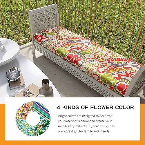 Miniatura 8 de Cojines de banco personalizados para exteriores, cojines de ventana de bahía para muebles de exteriores e interiores, cojines de silla de patio,