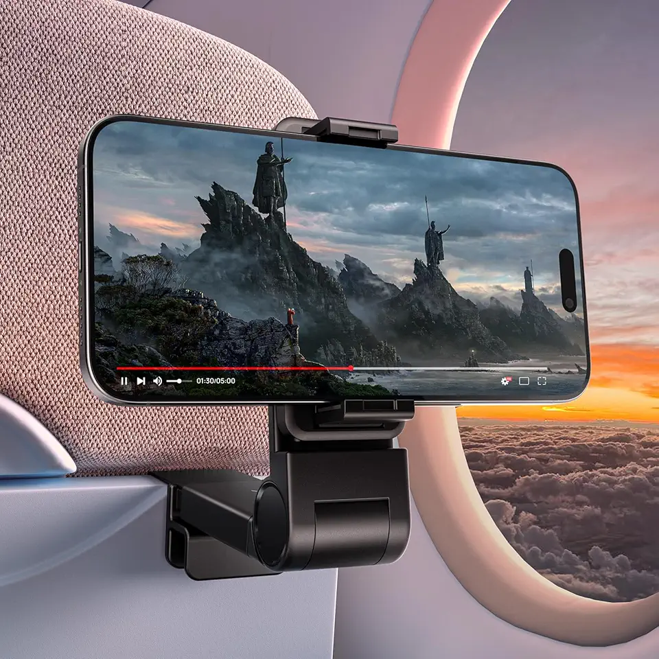 Flygplans telefonhållare med 360 graders rotation