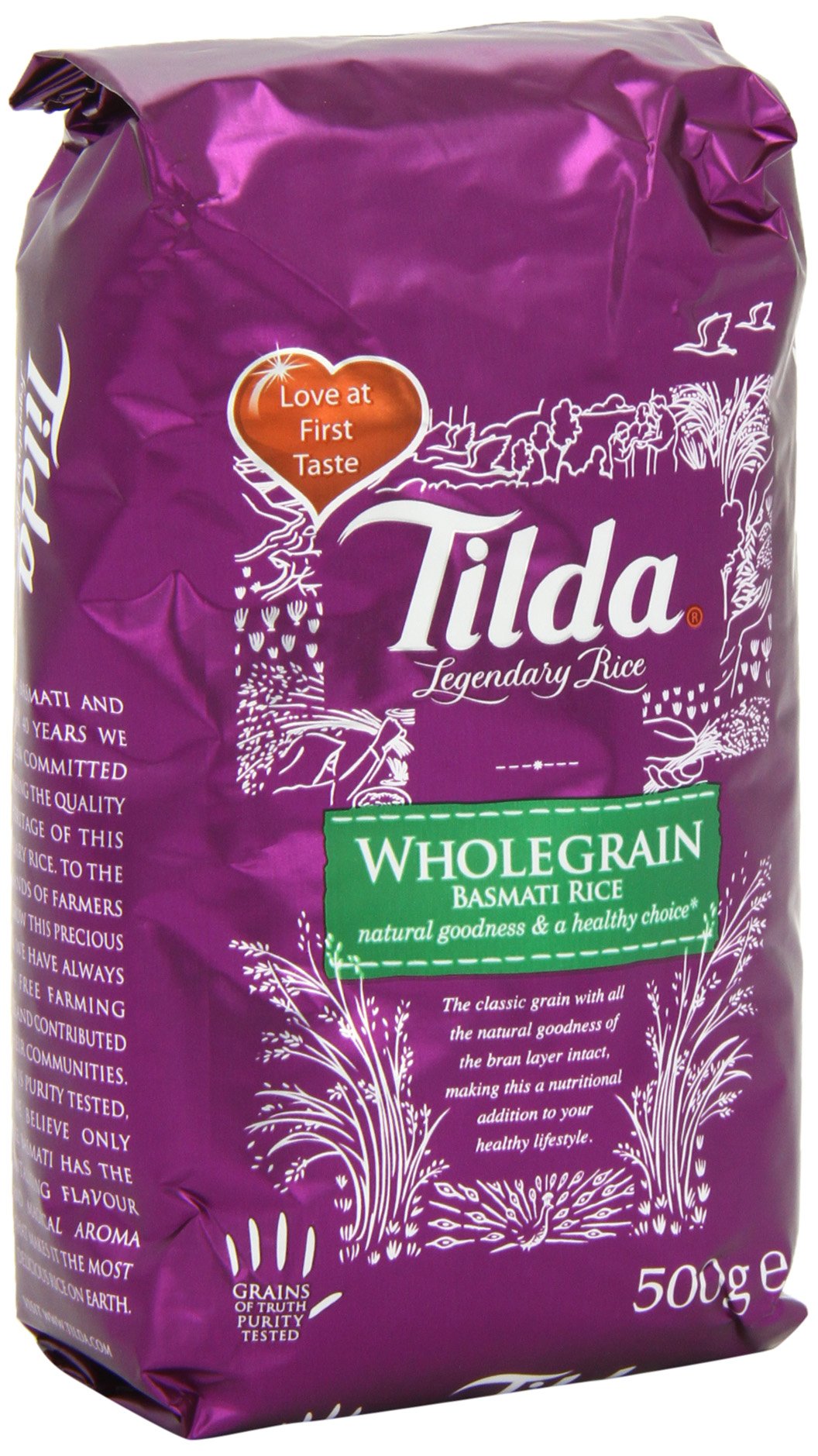 Tilda Riz Basmati & Grains Complets 500 g - Lot de 5
