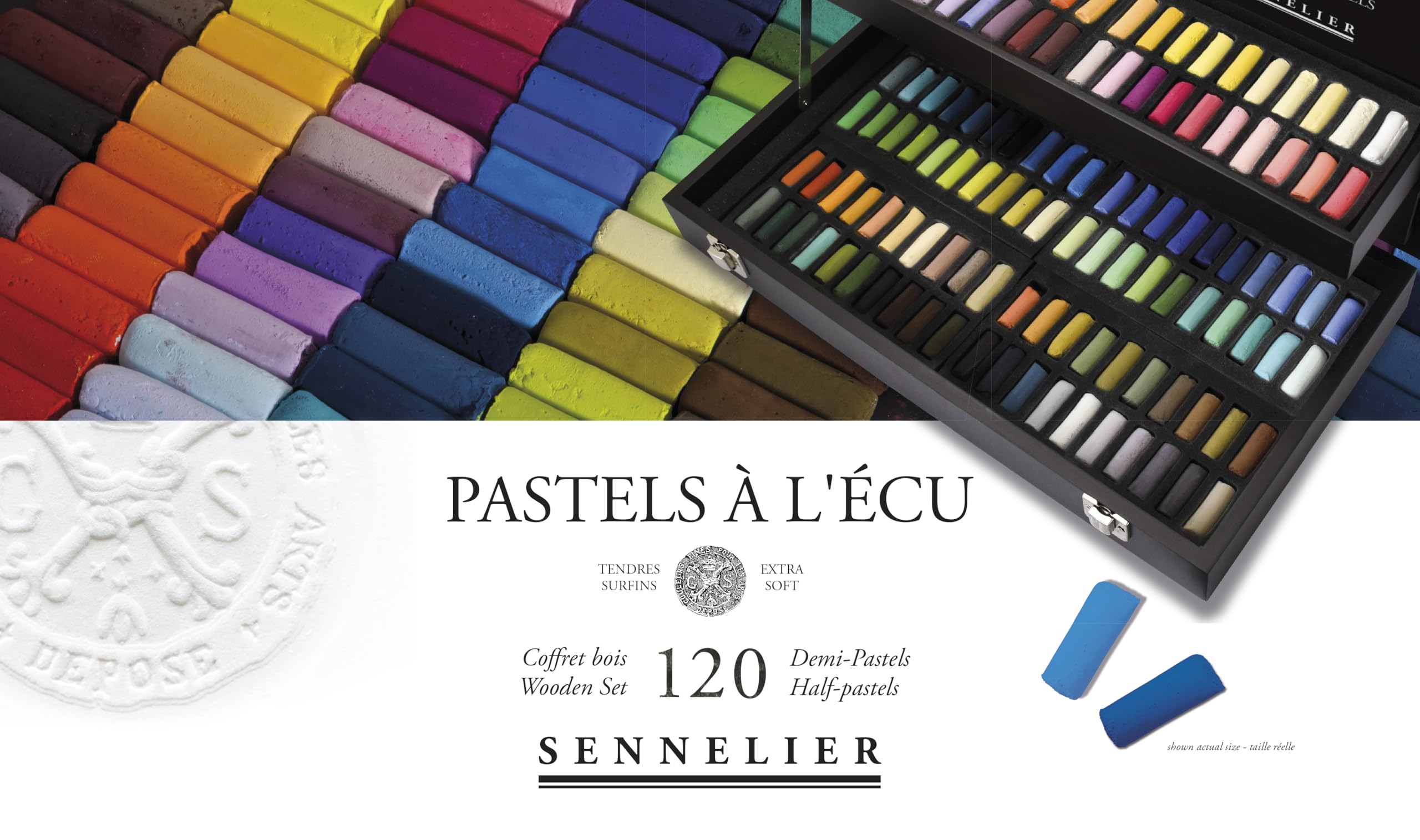 Amazon.com: SENNELIER Extra-Soft French Half Pastel Professional