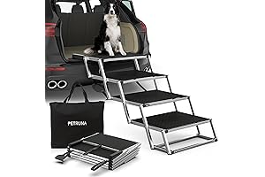 Extra Wide Dog Stairs for Cars and SUV