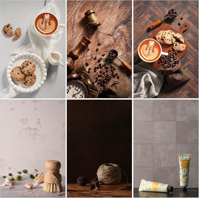 Photo Backdrop Boards, 10Pcs 20 Patterns Double-Sided miniatura 6