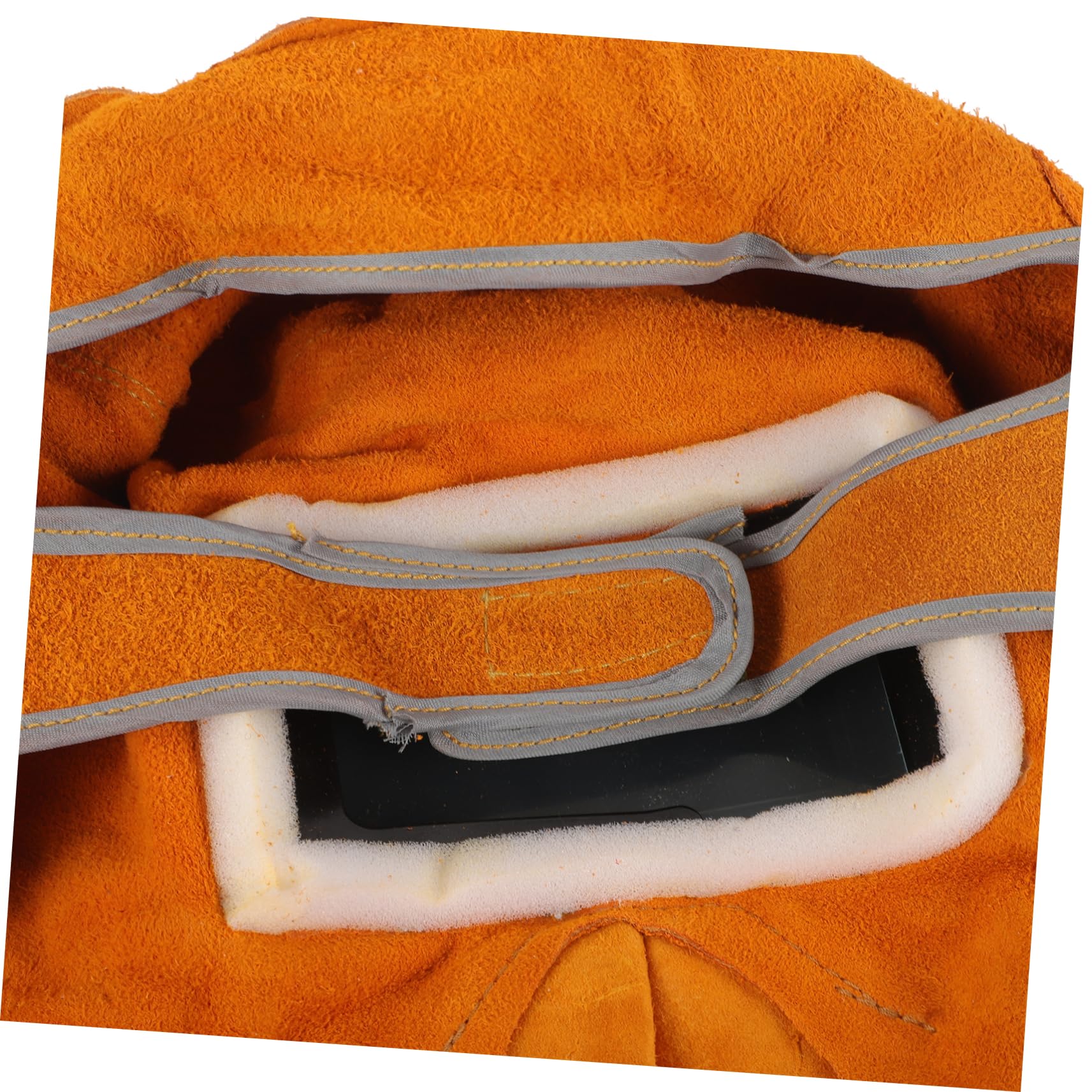 Uonlytech 4piezas Casco De Soldadura Ajustable Con Facial y Ocular De Soldar Con Lente Diseño Ergonómico y Ventilación Para Mayor Comodidad