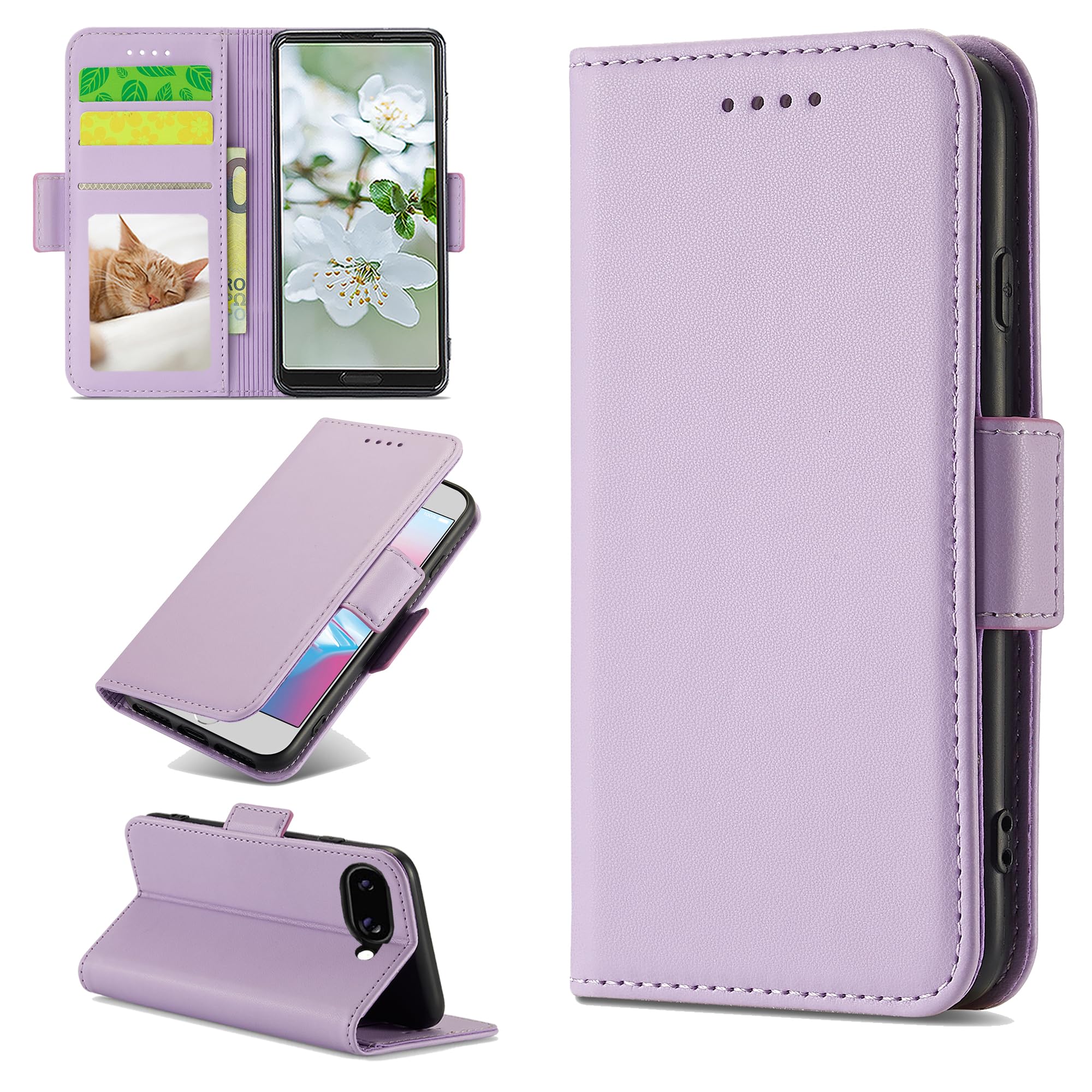 Ugazuisi 兼用 Google Pixel 10A 対応 ケース手帳型 グーグル ピクセル Pixel10 A 向け 携帯カバー 手帳型ケース スマホケース 携帯ケース スマホカバー カードポケット 財布型 RFID カード類信号盗難防止 サイドマグネット スタンド機能 耐衝撃 パープルピンク