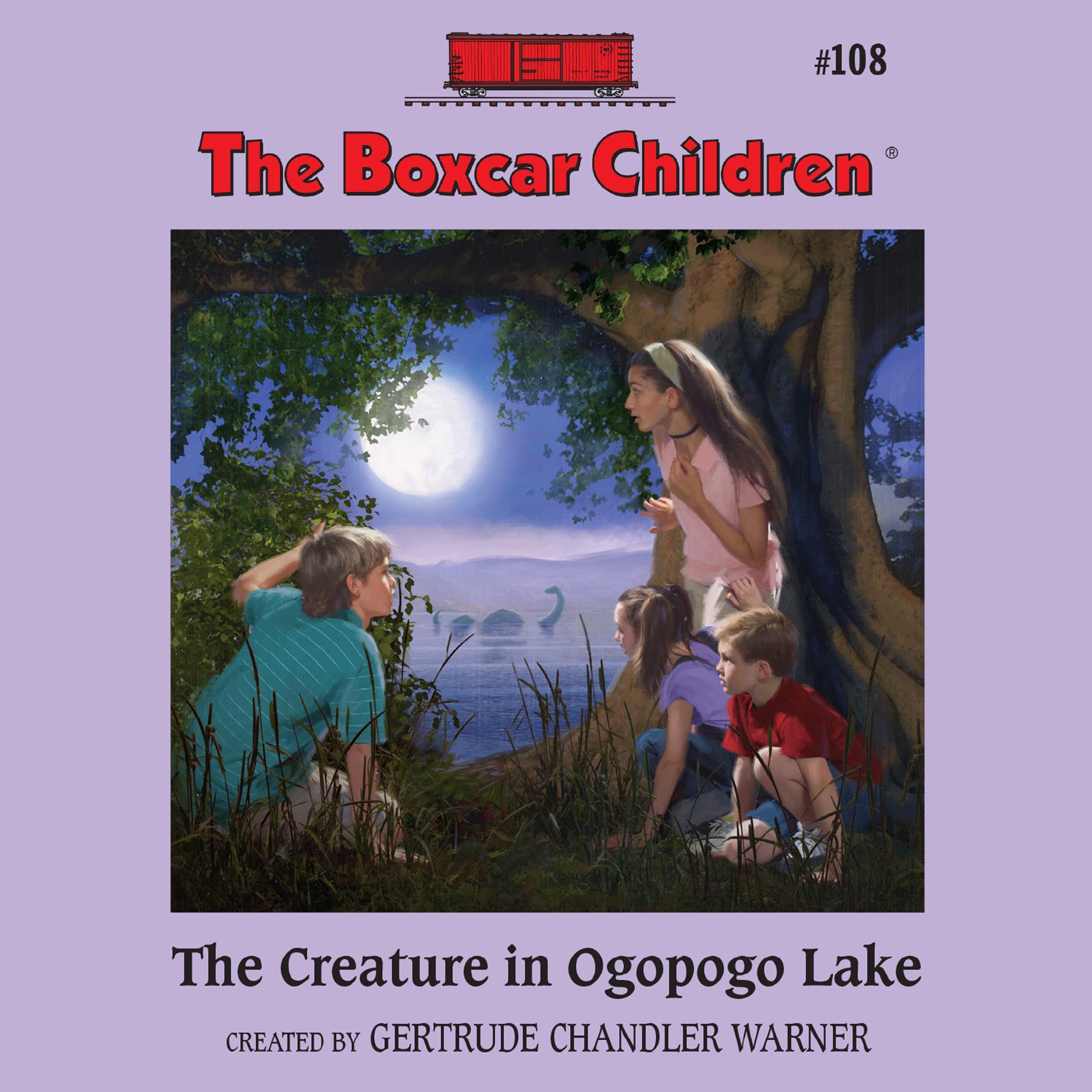 Cover art for The Creature in Ogopogo Lake