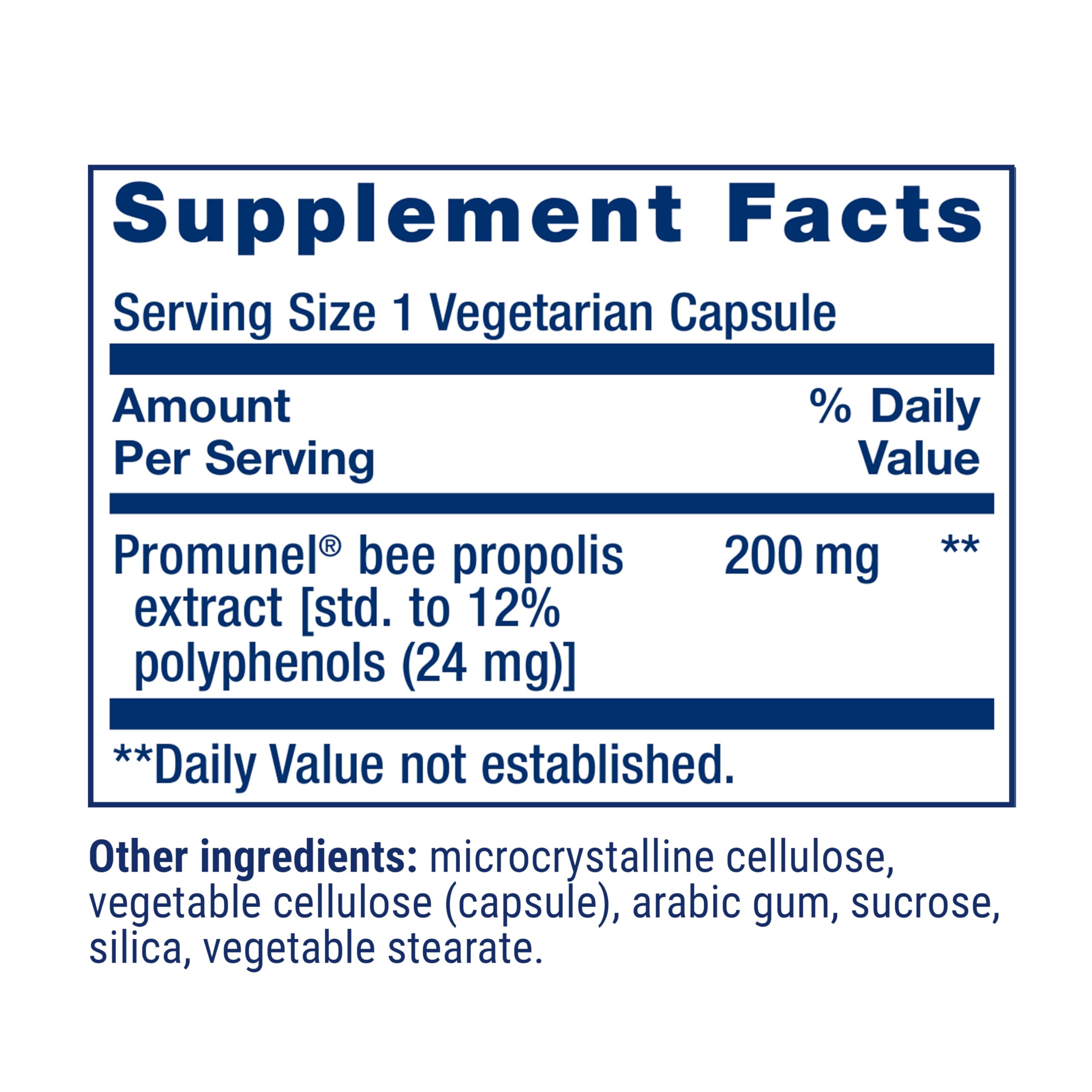 Life Extension Bee Immune Propolis Capsules, Immune Support, 60 Capsules — Amazon image 3