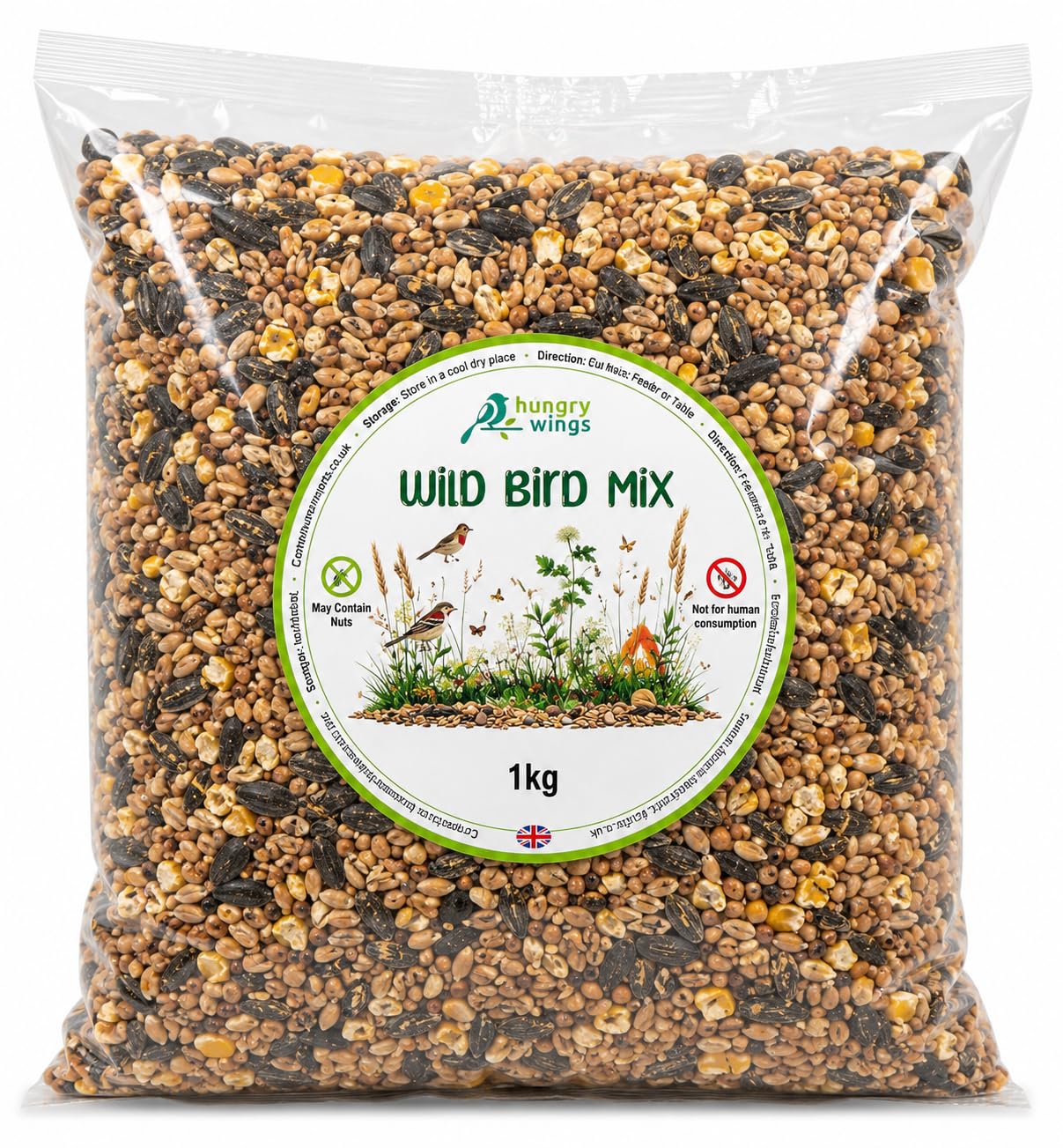 Wild Bird Food (1kg, Wild Bird Mix)