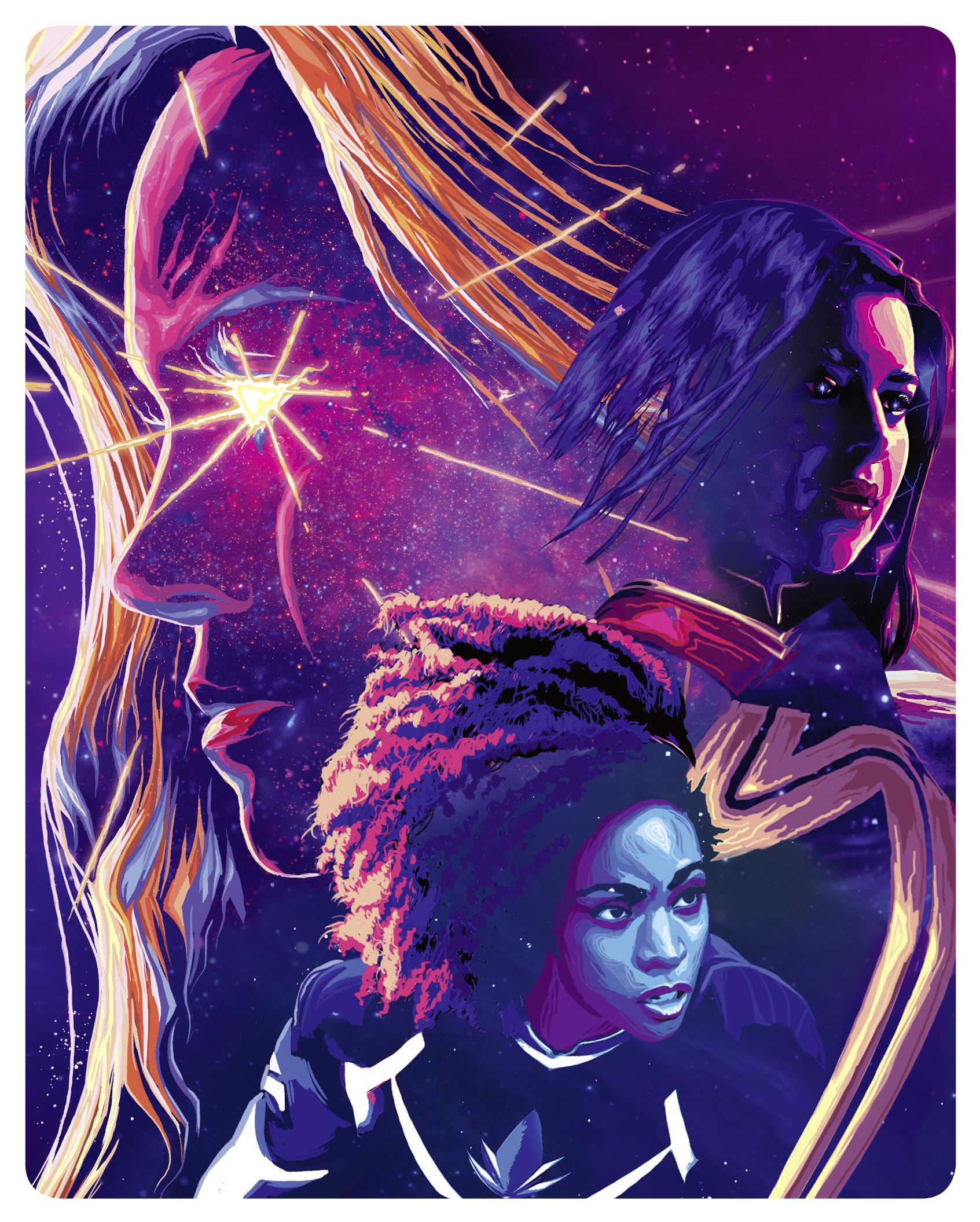 Marvel Studio's The Marvels Steelbook 4K Ultra HD [Blu-ray] [Region Free]
