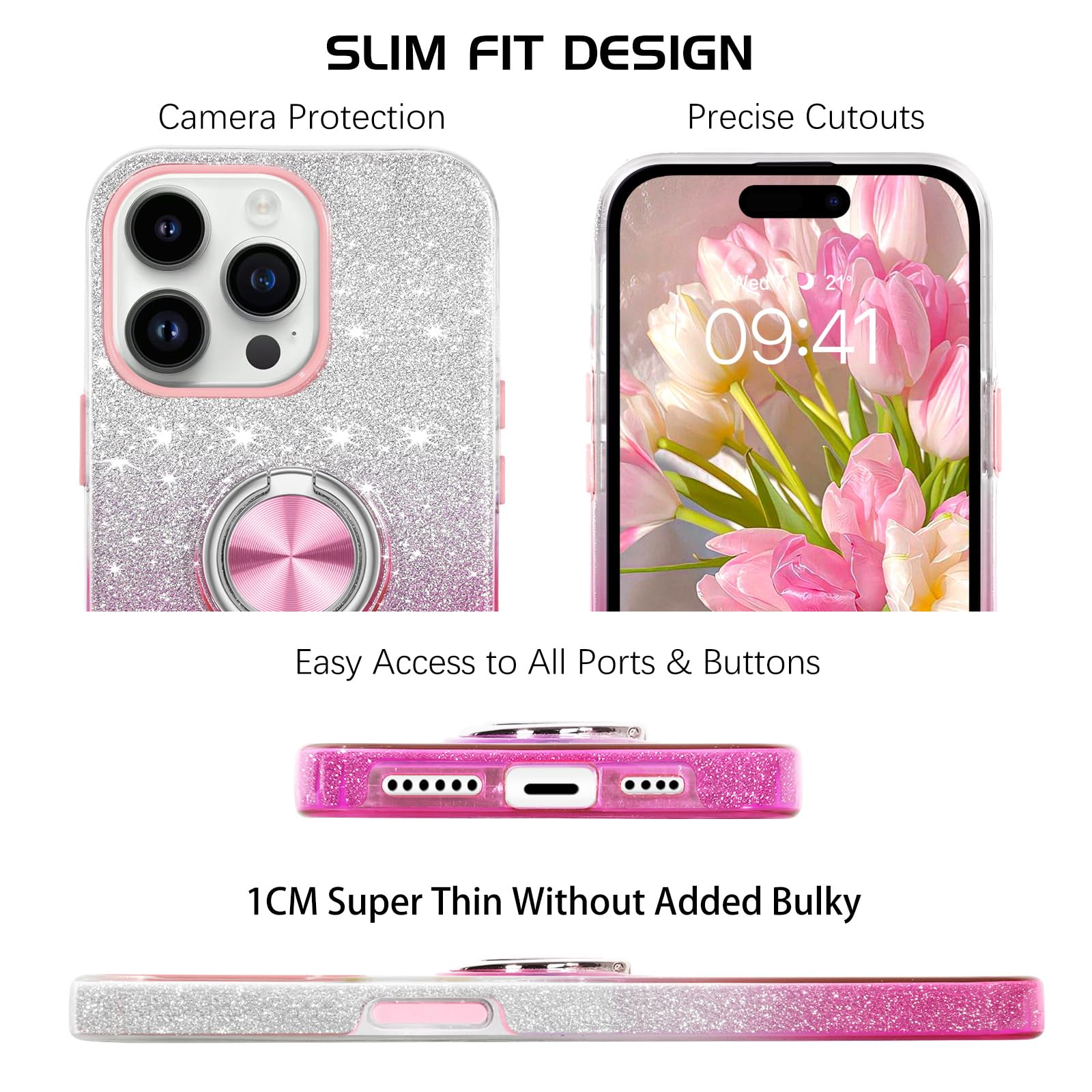 Carcasa para móvil | AVIZAR ArmoRing Series, Compatible con Apple