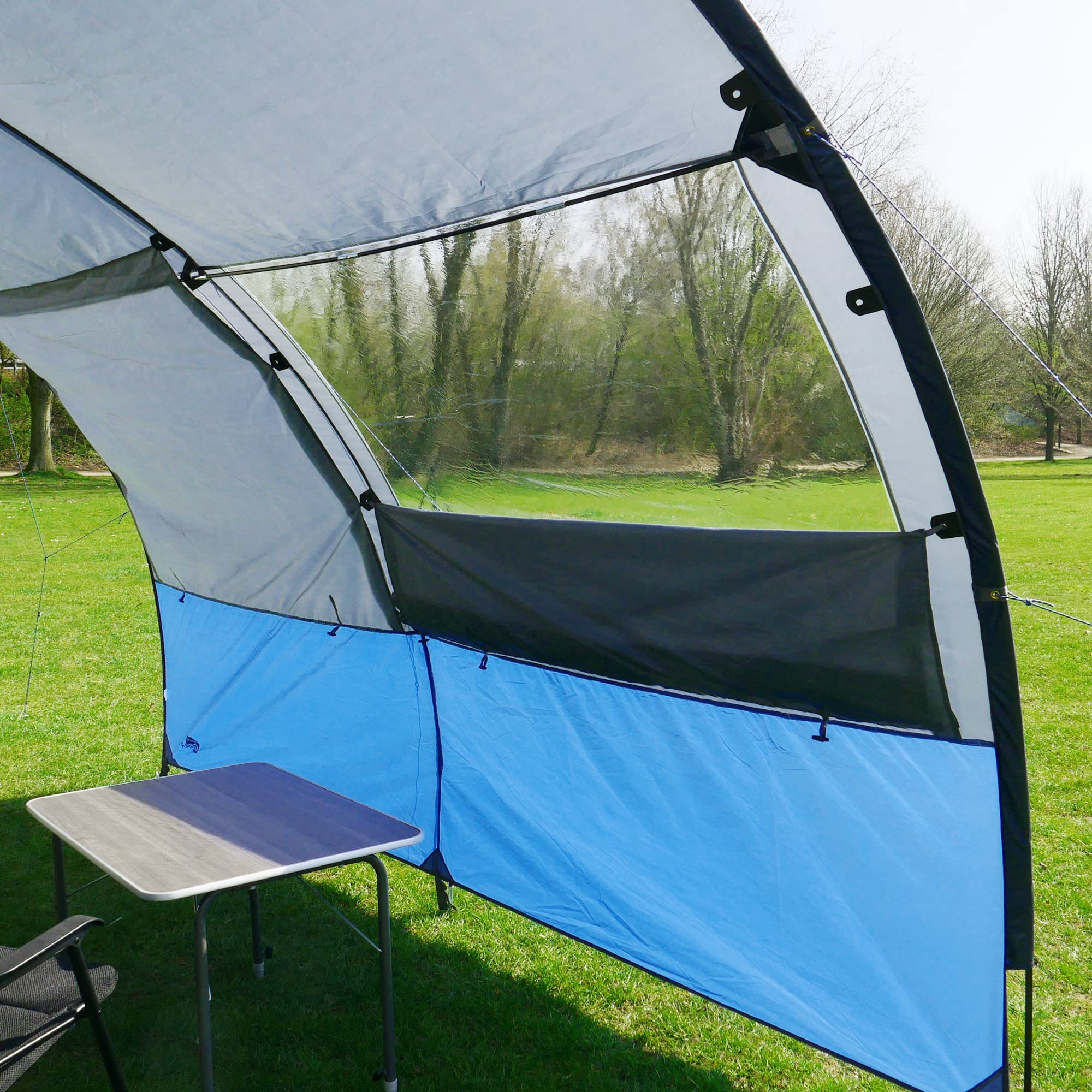 Tettoia per roulotte e camper Gear Riviera 4 misure 2-3,5m larghezza 260cm profondità protezione UV 50+