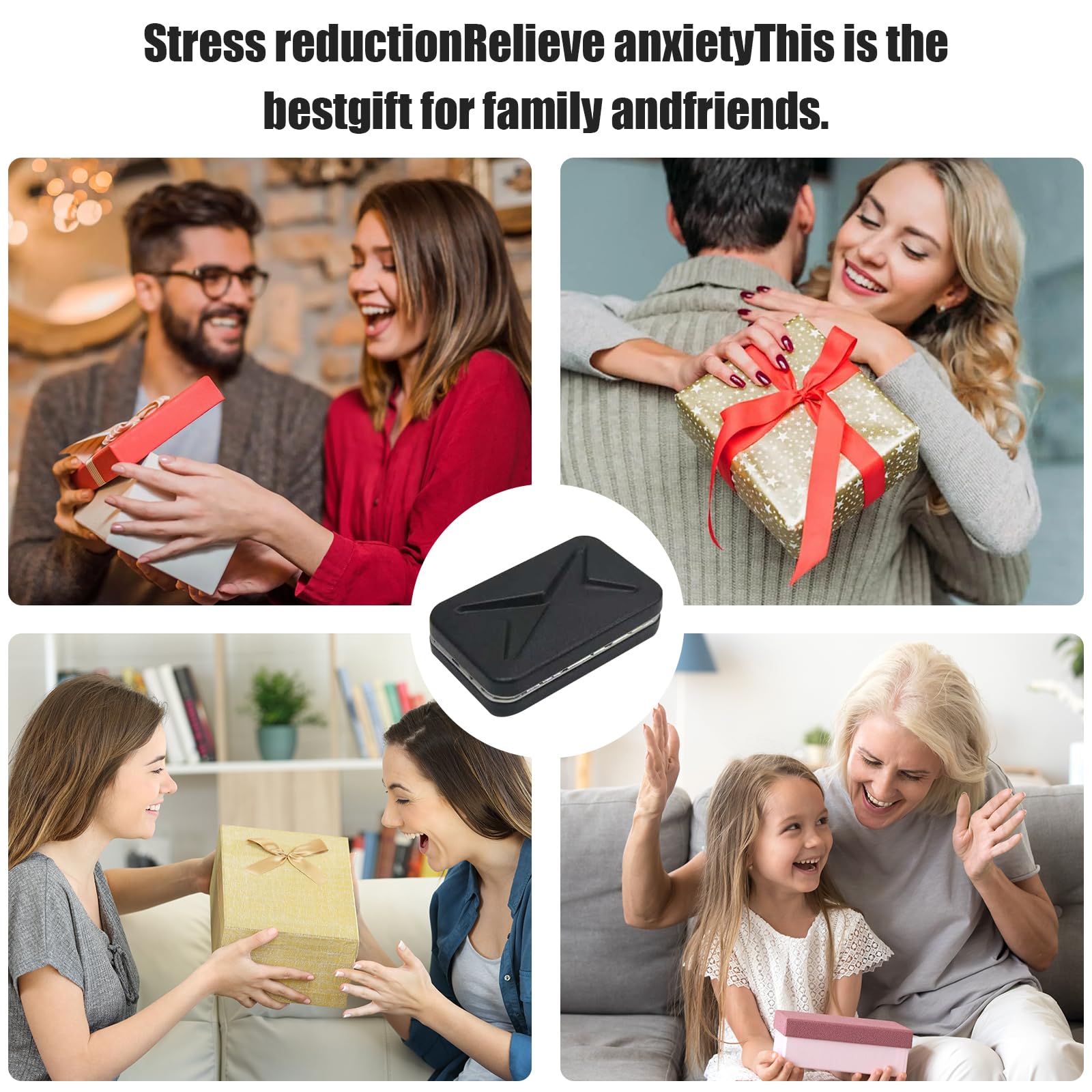 Fidget Slider Toys, decompressione ansiosa per adulti, giocattolo per autismo e TDHD, regali per adolescenti