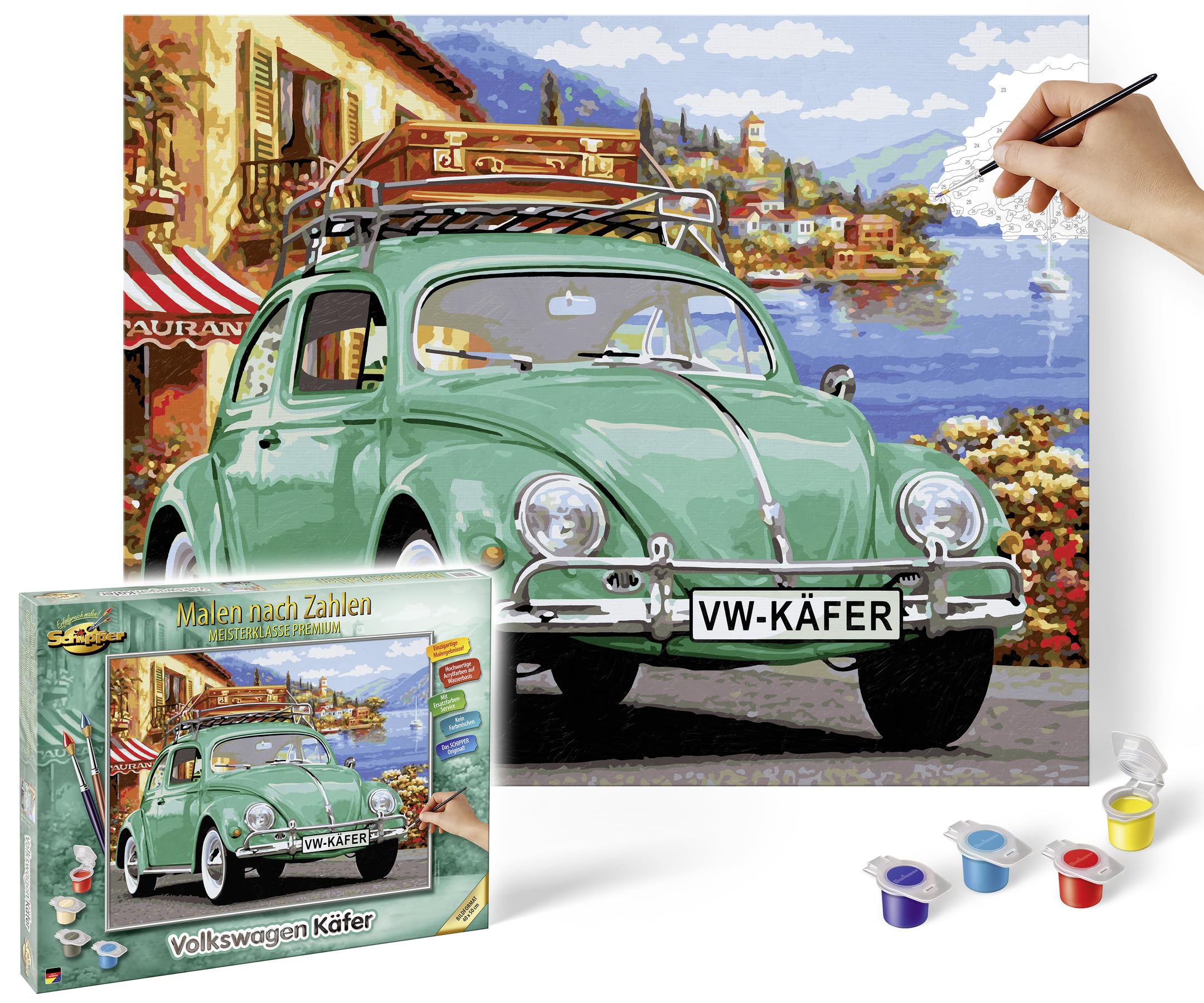 Painting by Numbers Schipper 40x50cm - Volkswagen Beetle 609130912