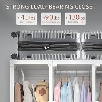 Amazon｜MAYIBOX ポータブルクローゼット、洋服ワードローブ