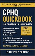 CPHQ QUICKBOOK 2026–2027: High-Yield Review, 1000+ Practice Questions, Full-Length Tests & Test-Day Tactics — Aligned to the Latest NAHQ Blueprint