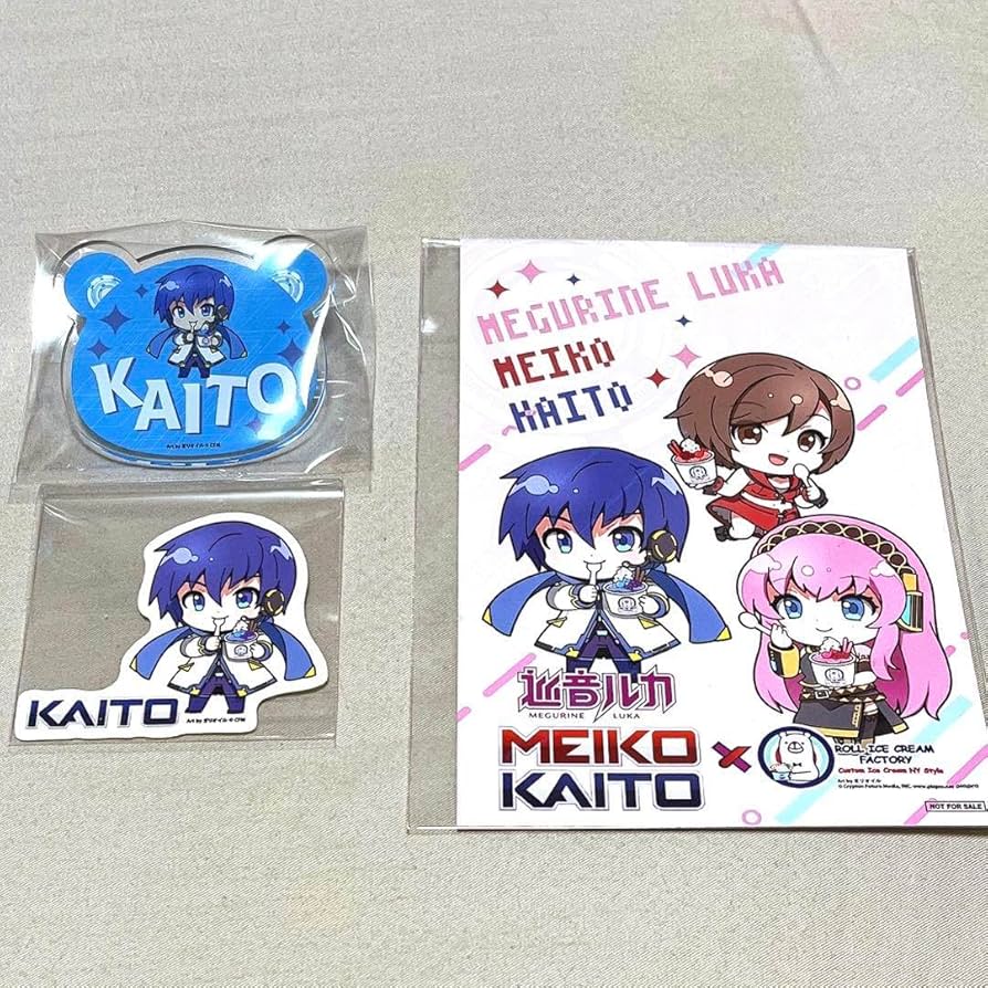 Amazon.co.jp: KAITO ロールアイス ネームバッチ ステッカー