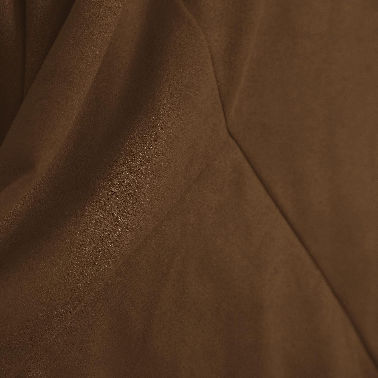 Urban CoCo Women's Faux Suede Elastic Waist Midi Long Skirt A Line Women Flowy Fall Winter Skirts - Image 7