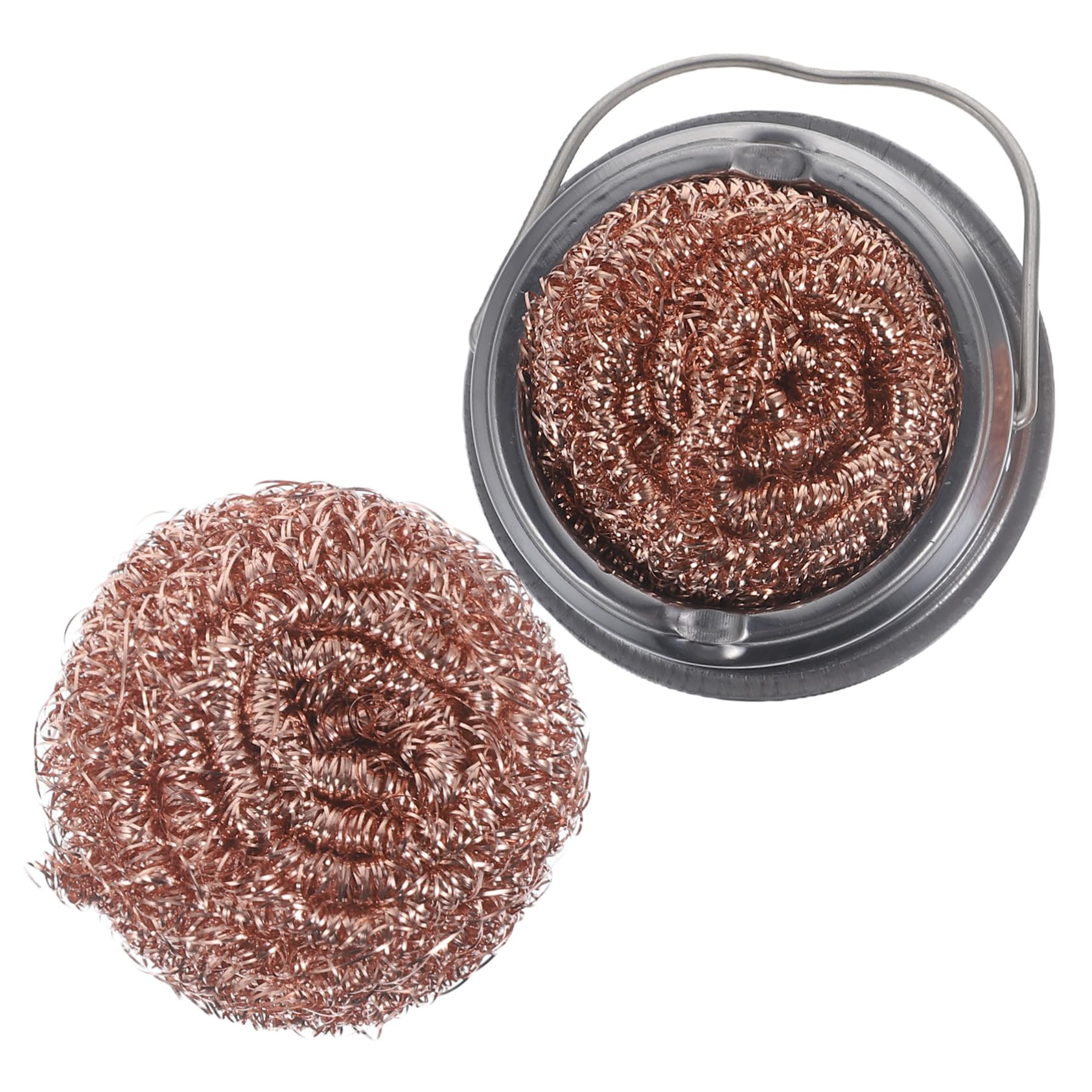 Cabilock Soldering Tip Iron Cleaner Nozzle Pliers Set Wire Cleaning Balls Wire Scrubber Kit