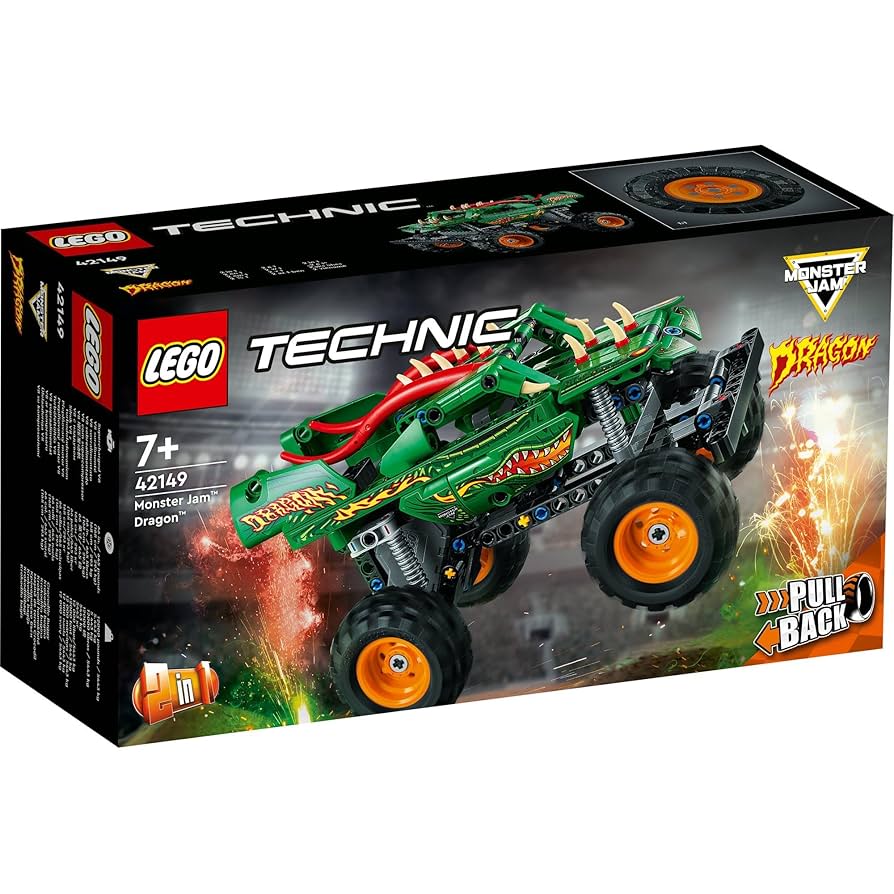 Amazon.co.jp: レゴ(LEGO) テクニック Monster Jam ドラゴン