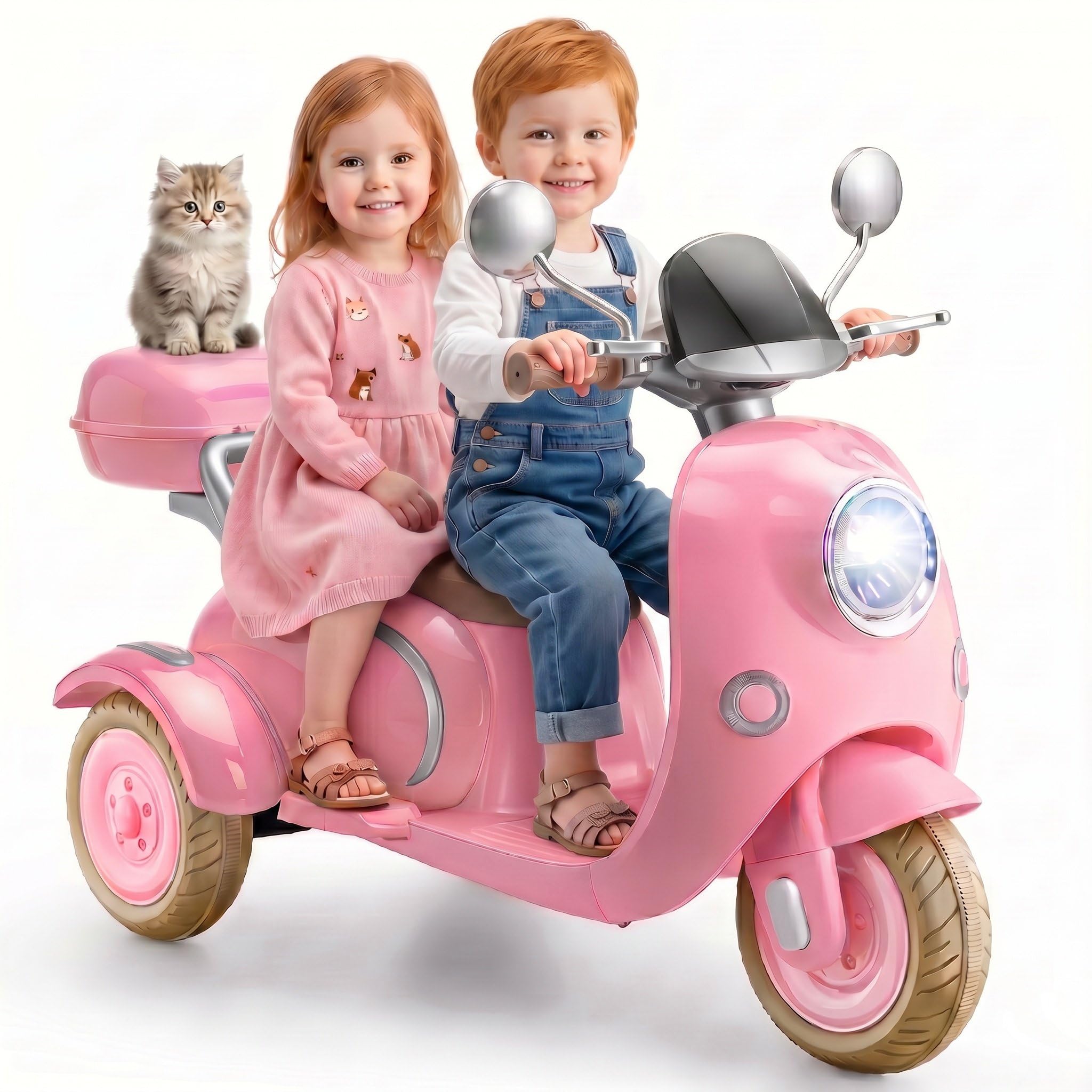 Amazon.com: Hikole 12V 2 Seater Electric Motorcycle for Girls 3-8