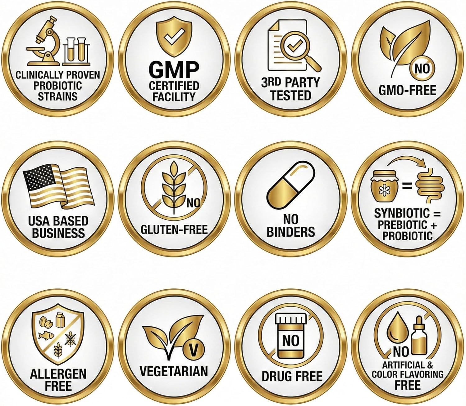 GLP-1 Synbiotic+Manuka Honey, Clinically Proven Natural Probiotics for Weight Loss, Belly Fat Reduction, Boost Fat Secretion, Gut Health, Manage Appetite & Cravings, Increase GLP-1