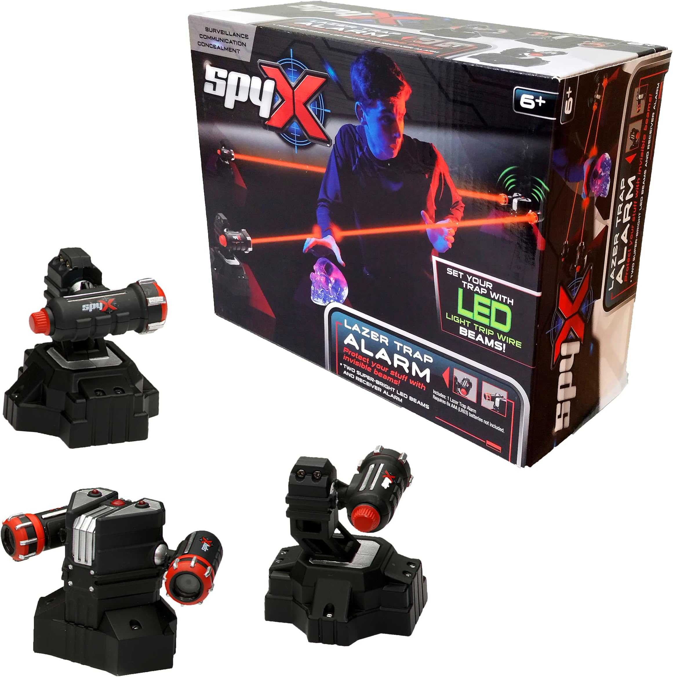 SpyX 10278 Laser Trap Alarm, Multi