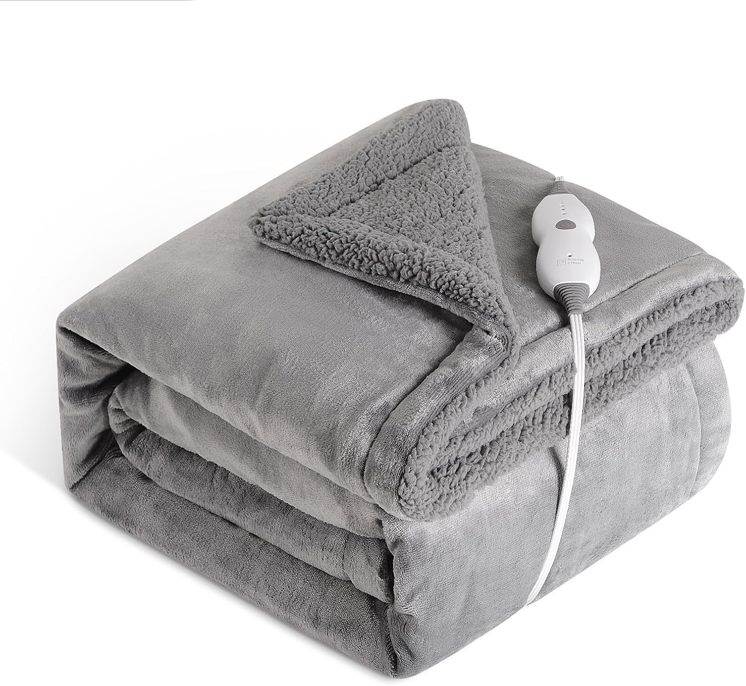 immtree Heated Weighted Blanket, 2 in 1 Weighted Heated