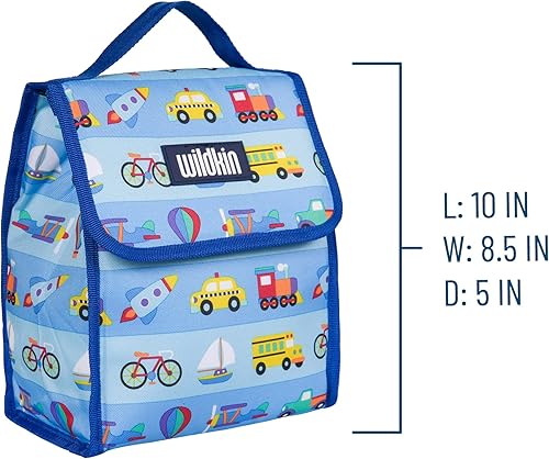 Miniatura 9 de Wildkin Paquete de mochila de 12 pulgadas con bolsa de almuerzo aislada (sobre la marcha)