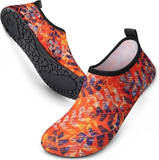 SIMARI Water Shoes for Women Men Swim Aqua Socks Beach Pool Essentials Barefoot Surf River Boat Kayak Sea Yoga Sand Exercise Sport Accessories Breathable Quick-Dry Adult Youth Kid Size SWS001